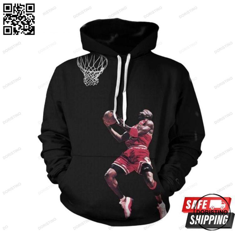 Michael Jowordan Awesome 3D Hoodie