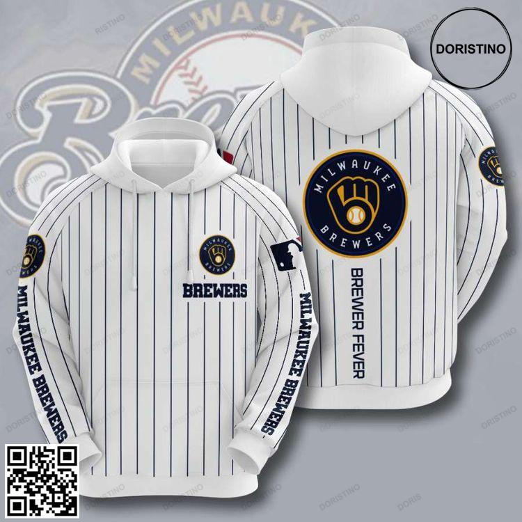 Milwaukee Brewers Custom Sport 3 Limited Edition 3D Hoodie Milwaukee Brewers Custom Sport 3 Limited Edition 3D Hoodie