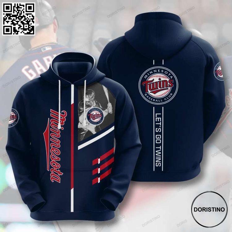 Minnesota Twins No1202 Custom Awesome 3D Hoodie Minnesota Twins No1202 Custom Awesome 3D Hoodie