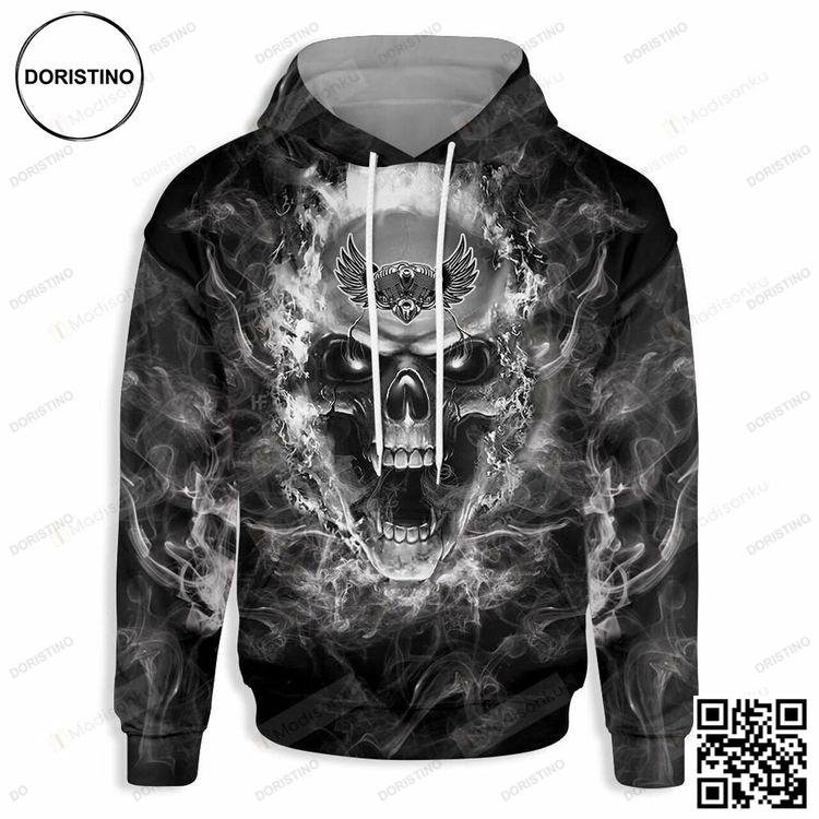 Motorcycle Smoke Skull 3d Limited Edition 3D Hoodie Motorcycle Smoke Skull 3d Limited Edition 3D Hoodie