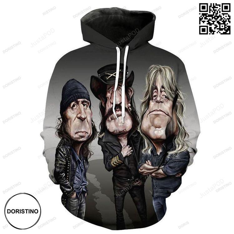 Motorhead Style 2 Limited Edition 3D Hoodie Motorhead Style 2 Limited Edition 3D Hoodie