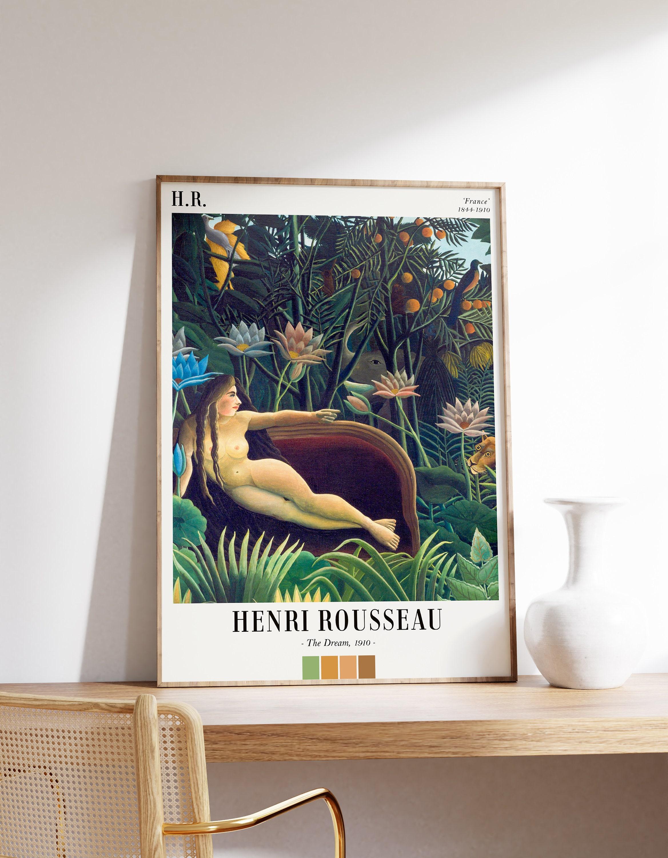 Henri Rousseau 7 Limited Edition Posters (No Frame)