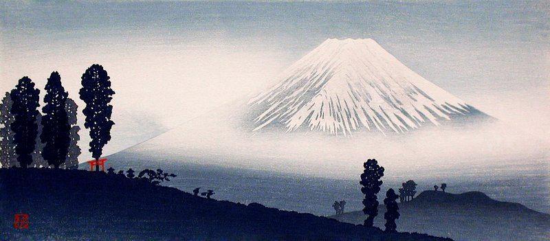 Japanese Art Mount Fuji Trending Style Poster (No Frame) Japanese Art Mount Fuji Trending Style Poster (No Frame)