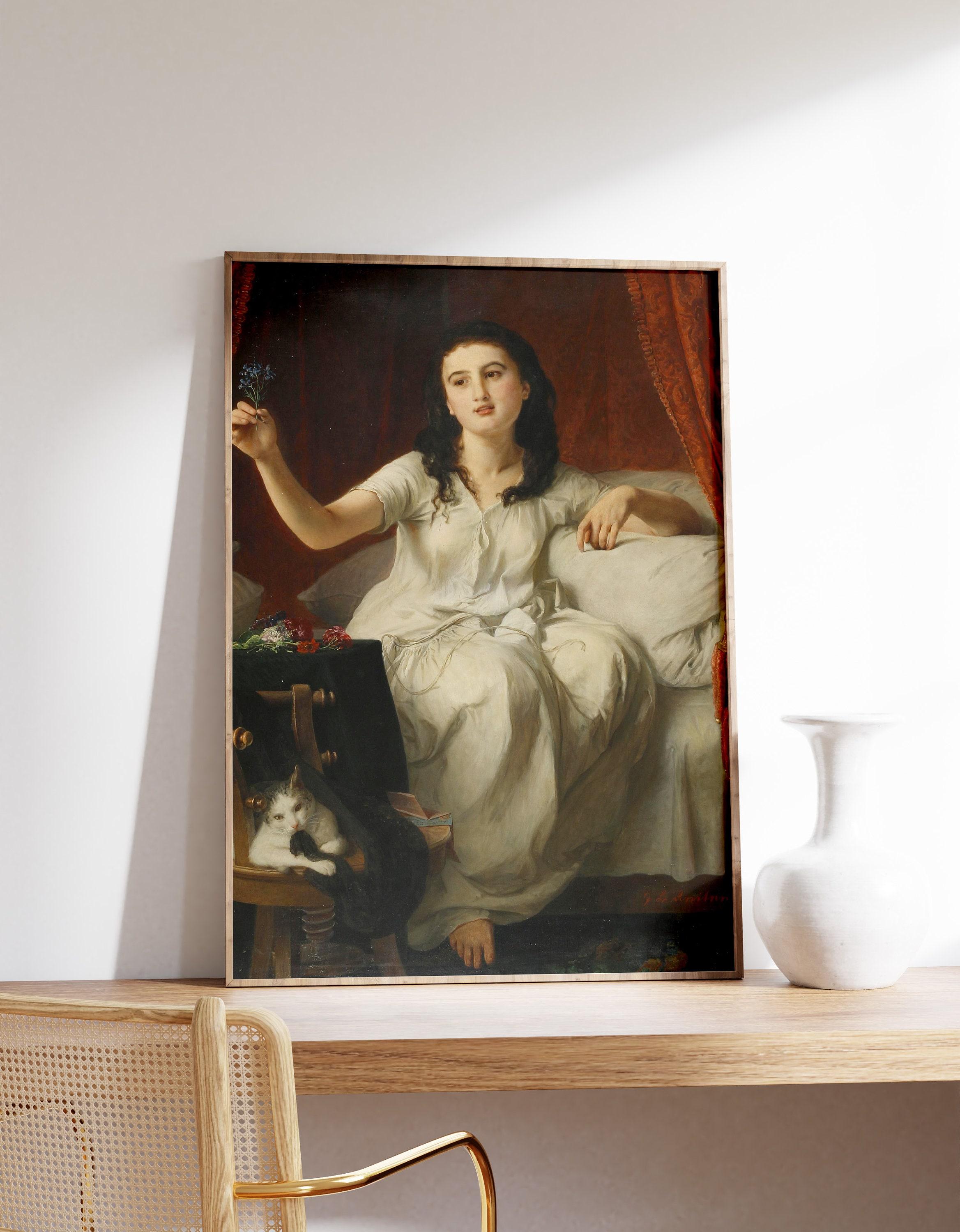 Johann Baptist Reiter Blumengru Am Morgen 1890 Vintage Limited Edition Posters (No Frame) Johann Baptist Reiter Blumengru Am Morgen 1890 Vintage Limited Edition Posters (No Frame)