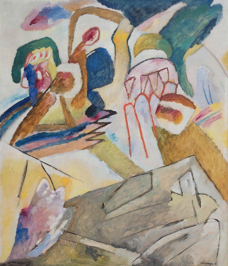 Kandinsky Impression V Abstract Art Expressionist Limited Edition Posters (No Frame)
