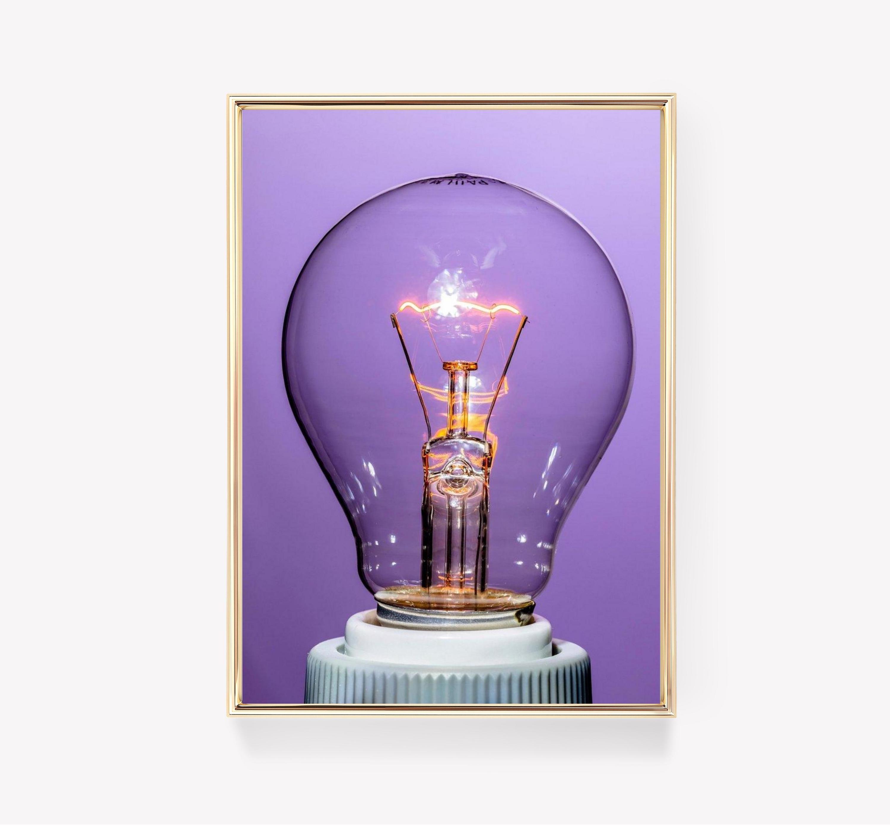 Light Bulb Limited Edition Posters (No Frame)