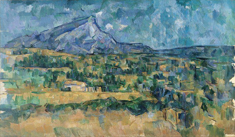 Mont Sainte Victoire Paul Cezanne Limited Edition Posters (No Frame) Mont Sainte Victoire Paul Cezanne Limited Edition Posters (No Frame)