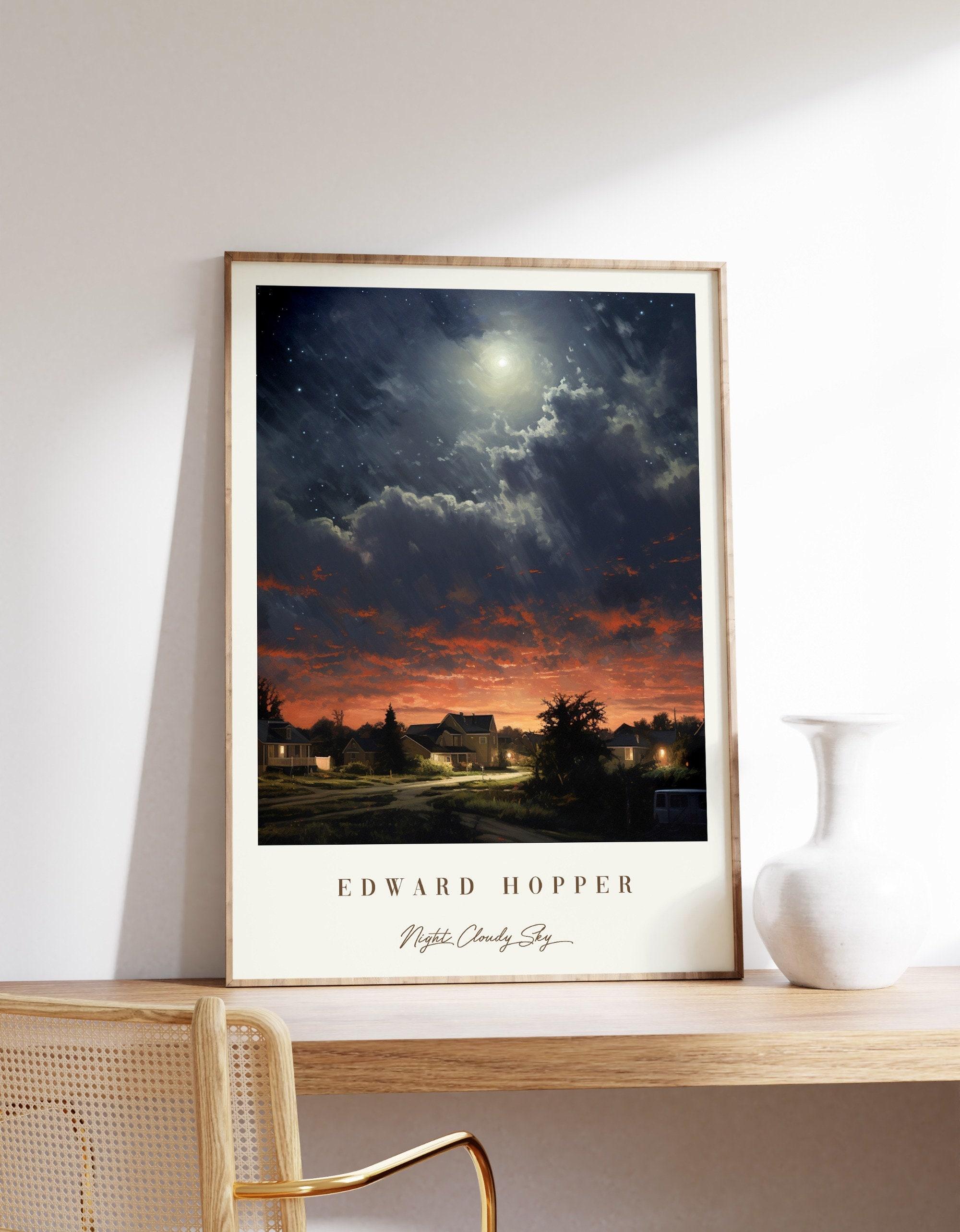 Night Cloudy Sky Awesome Poster (No Frame) Night Cloudy Sky Awesome Poster (No Frame)