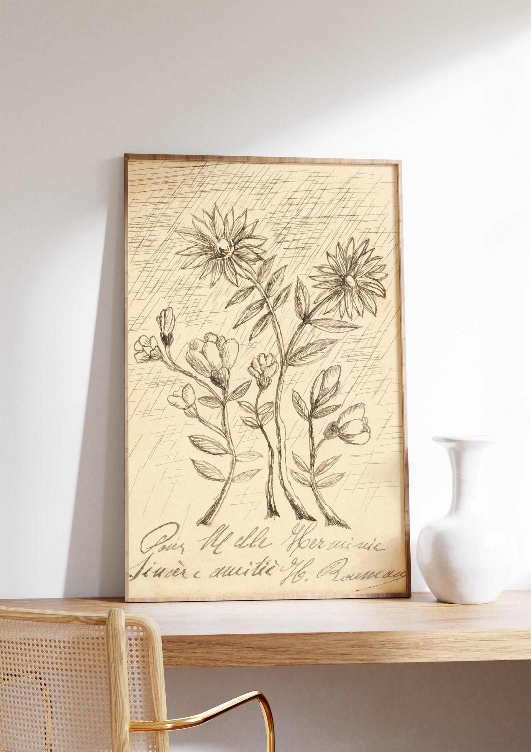 Oak Branch By Henri Rousseau Vintage Awesome Poster (No Frame) Oak Branch By Henri Rousseau Vintage Awesome Poster (No Frame)