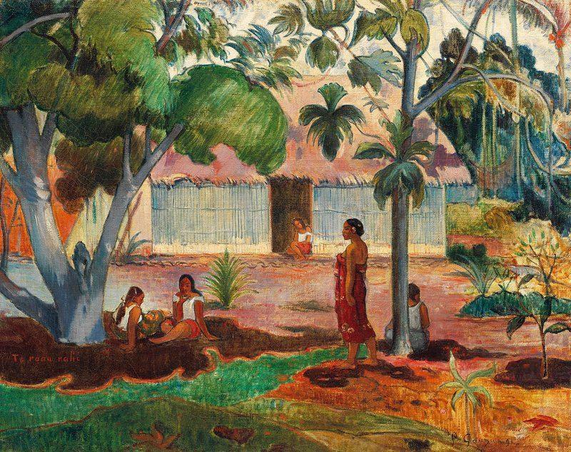 Paul Gauguin Tahitian Landscape Exotic Scenery Vintage Limited Edition Posters (No Frame) Paul Gauguin Tahitian Landscape Exotic Scenery Vintage Limited Edition Posters (No Frame)