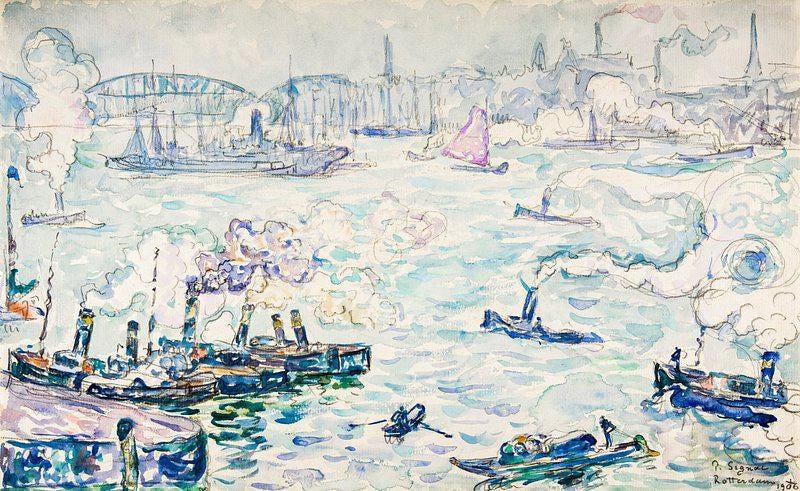 Paul Signac Rotterdam Vintage Limited Edition Posters (No Frame) Paul Signac Rotterdam Vintage Limited Edition Posters (No Frame)