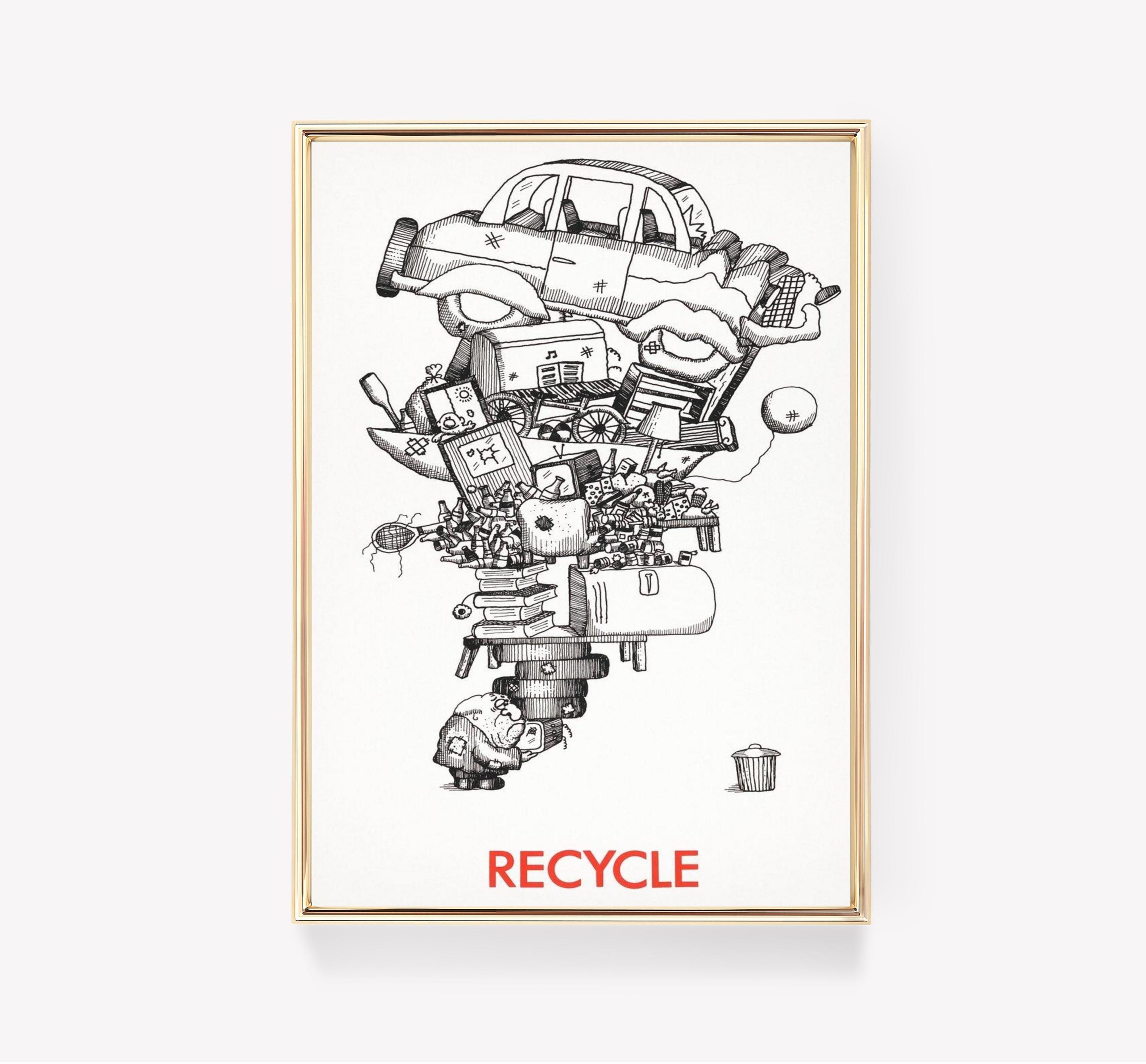 Recycle Limited Edition Posters (No Frame) Recycle Limited Edition Posters (No Frame)