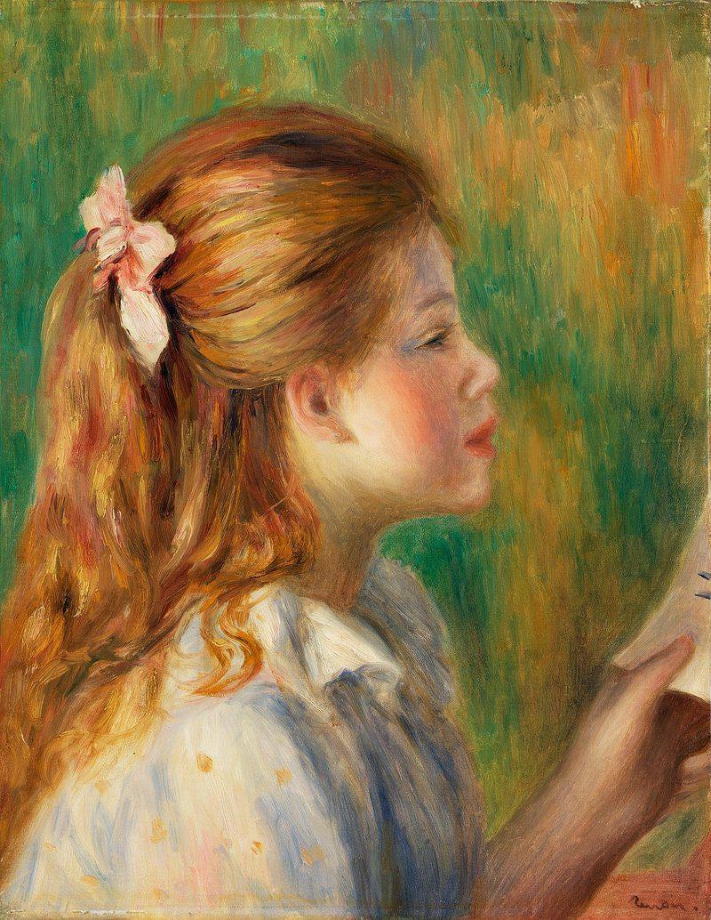 Renoir Girl With Fan Impressionist Art Vintage Trending Style Poster (No Frame) Renoir Girl With Fan Impressionist Art Vintage Trending Style Poster (No Frame)
