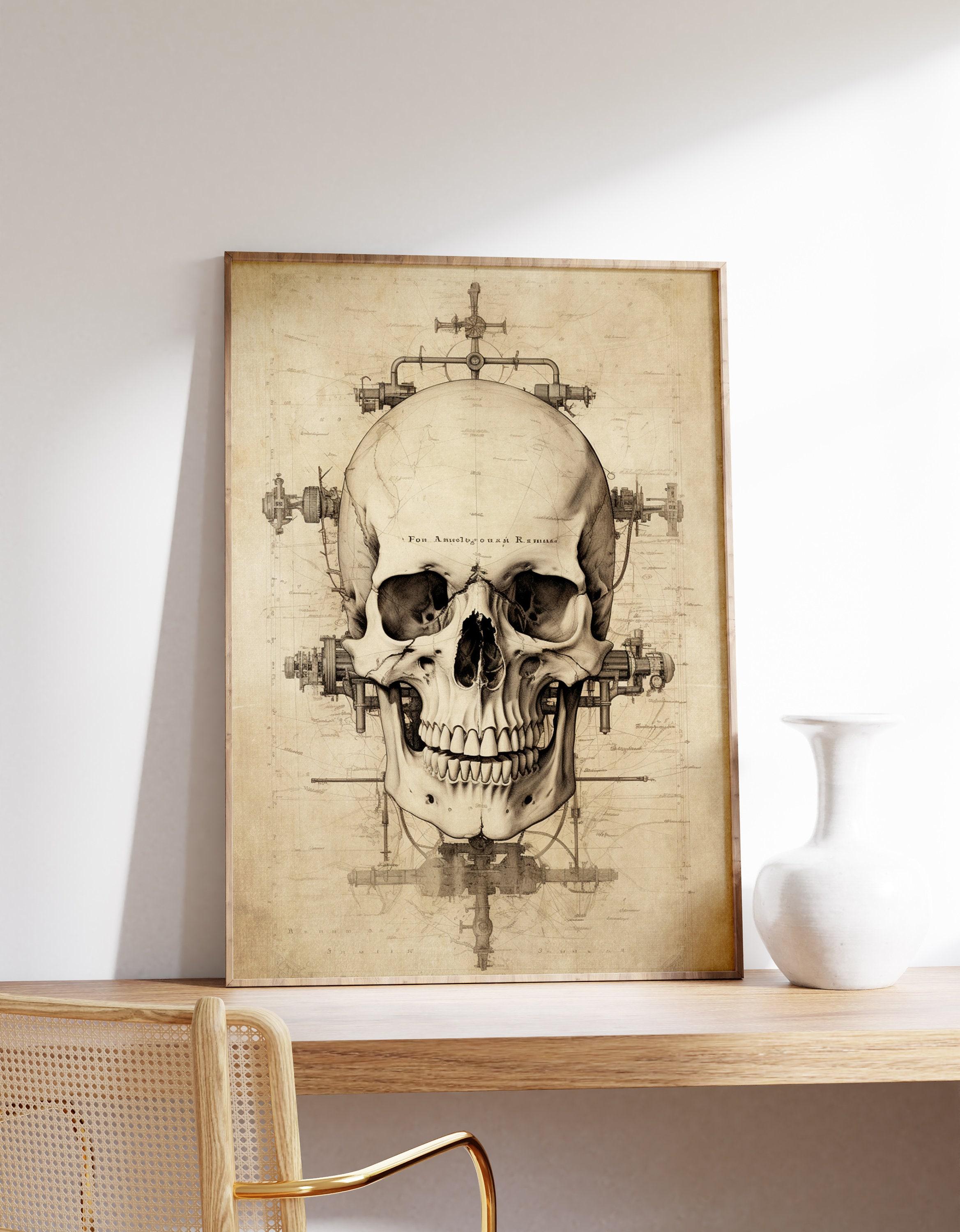 Skull Art Trending Style Poster (No Frame) Skull Art Trending Style Poster (No Frame)