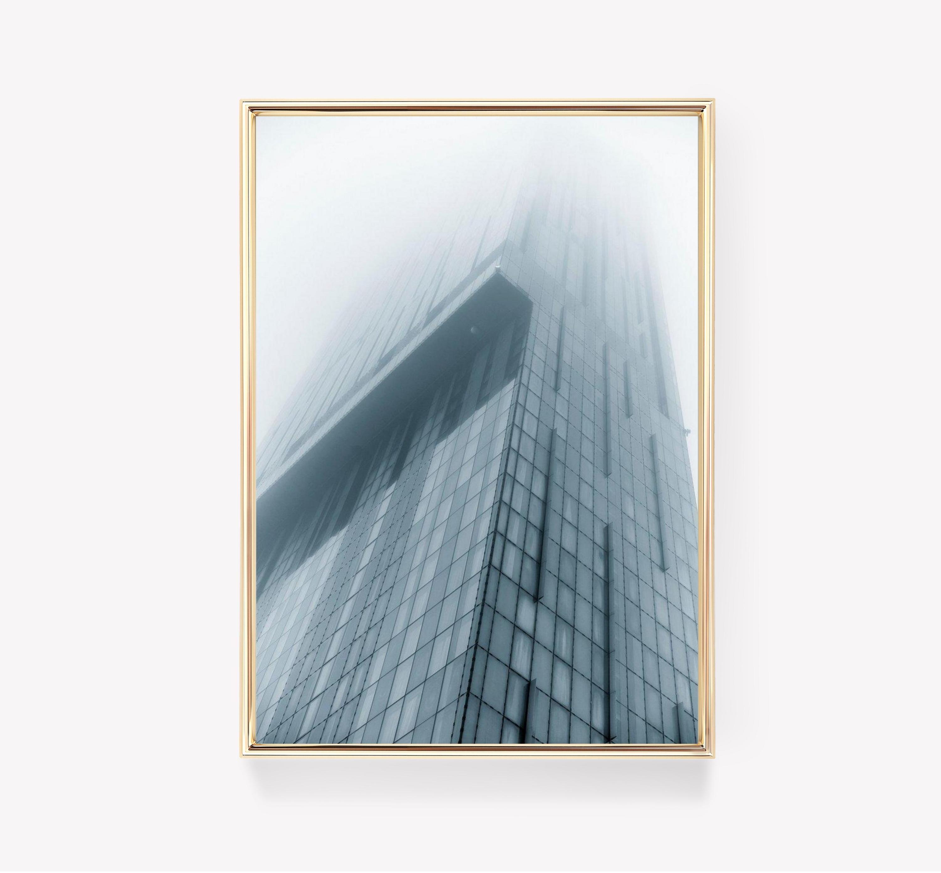 Skyscraper In Fog Limited Edition Posters (No Frame) Skyscraper In Fog Limited Edition Posters (No Frame)