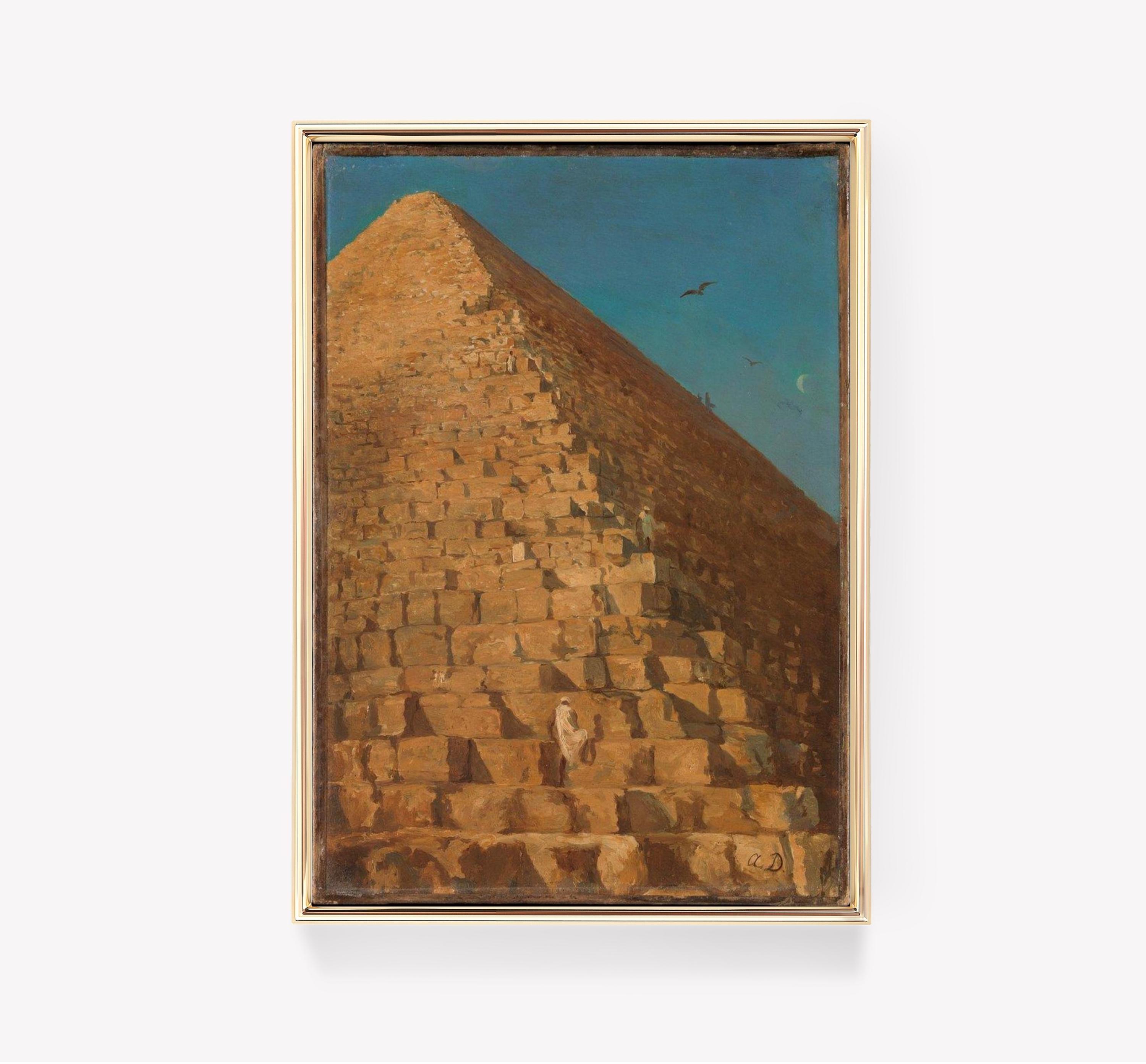 The Great Pyramid Jean Lon Grme Trending Style Poster (No Frame) The Great Pyramid Jean Lon Grme Trending Style Poster (No Frame)