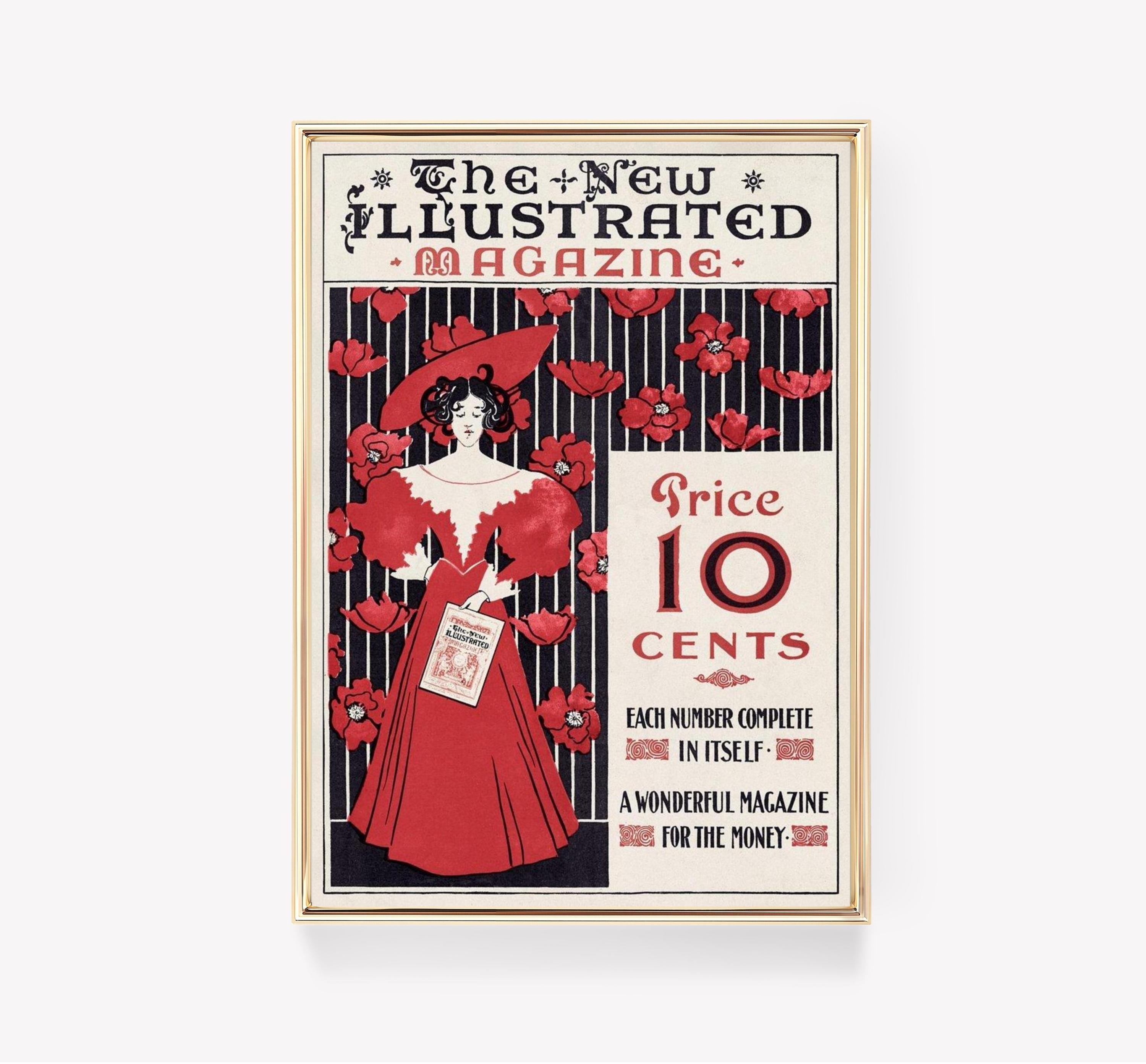 Vintage Magazine Ad Retro Trending Style Poster (No Frame) Vintage Magazine Ad Retro Trending Style Poster (No Frame)