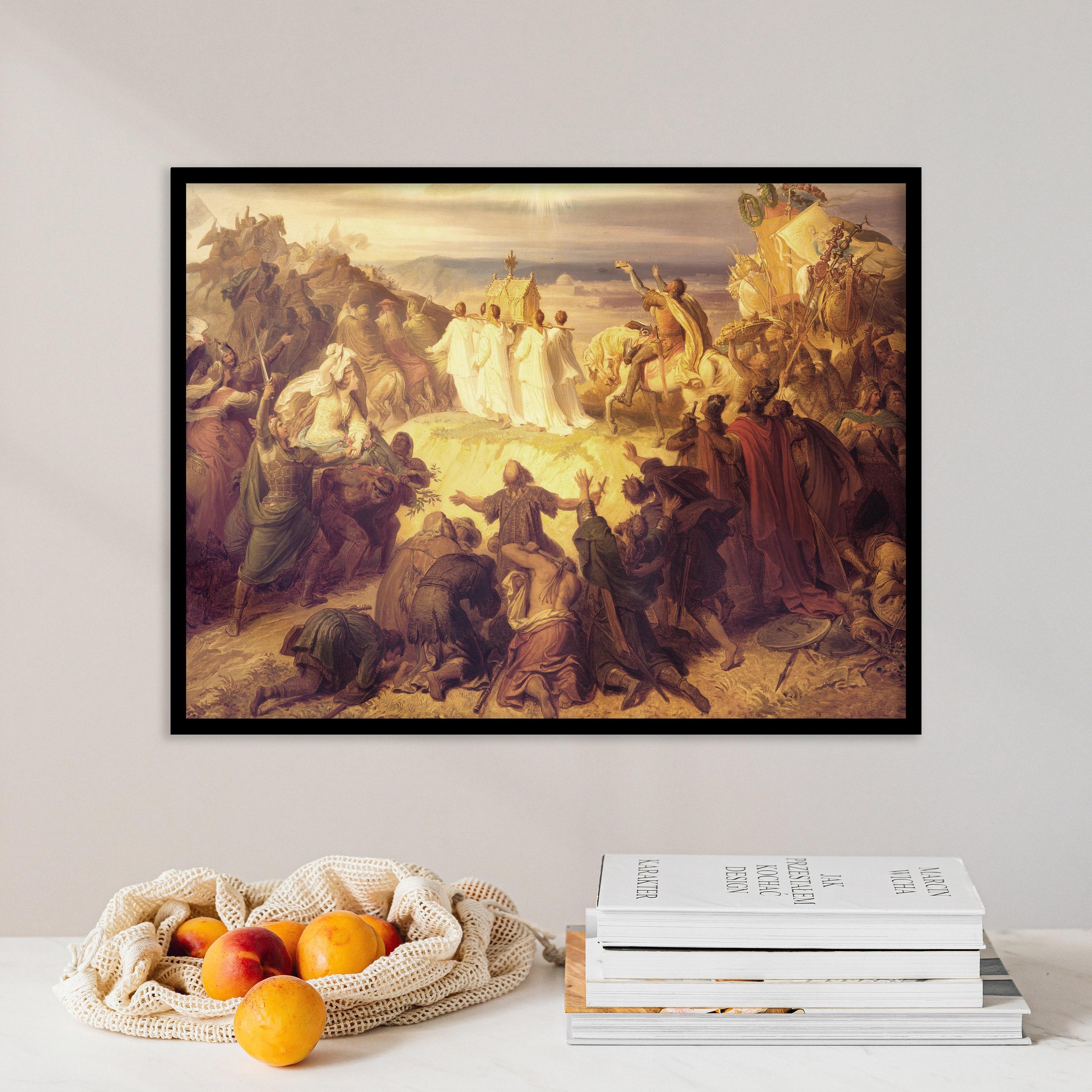 Wilhelm Von Kaulbach Crusaders Before Jerusalem Antique Scenery Limited Edition Posters (No Frame) Wilhelm Von Kaulbach Crusaders Before Jerusalem Antique Scenery Limited Edition Posters (No Frame)