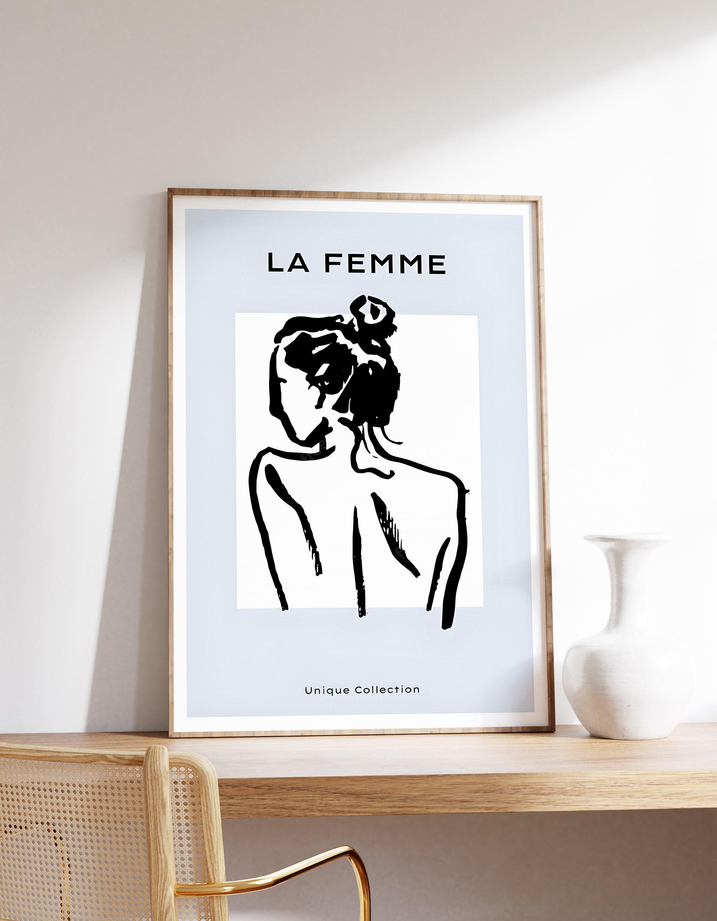 Woman Illustration Art Trending Style Poster (No Frame) Woman Illustration Art Trending Style Poster (No Frame)