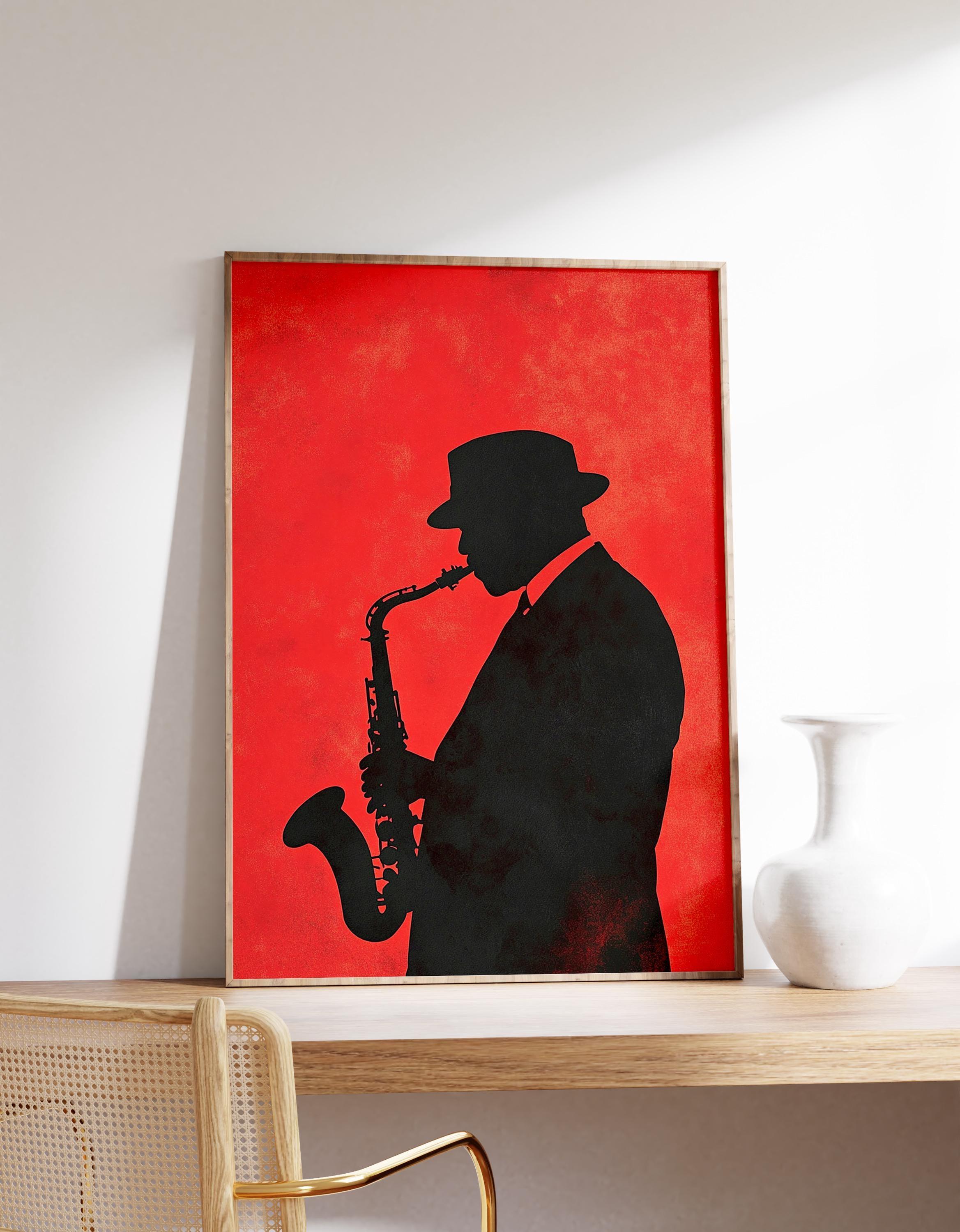 Duke Ellington Silhouette Jazz Saxophone Limited Edition Posters (No Frame) Duke Ellington Silhouette Jazz Saxophone Limited Edition Posters (No Frame)