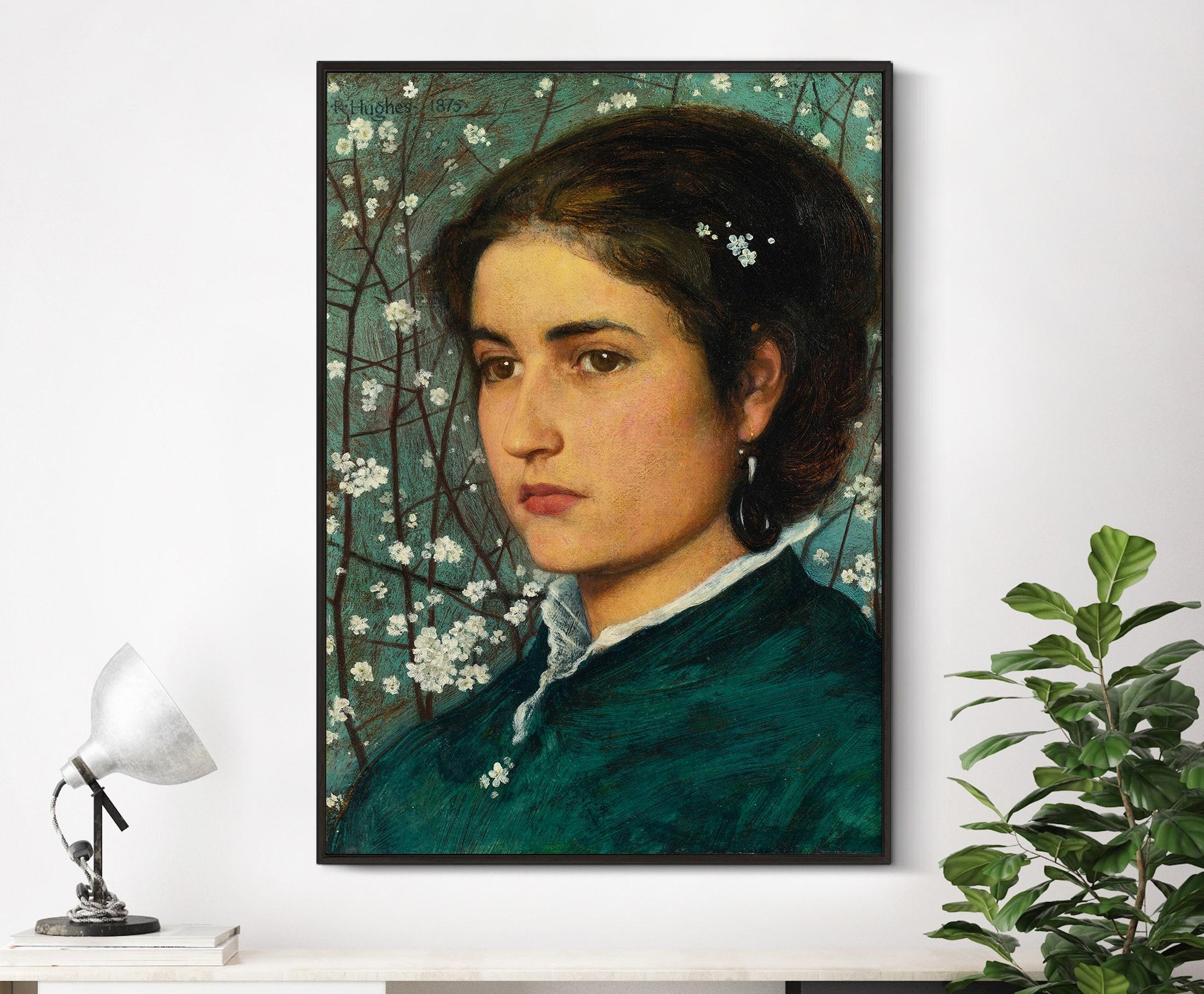Edward Robert Hughes A Young Beauty 1902 Limited Edition Posters (No Frame) Edward Robert Hughes A Young Beauty 1902 Limited Edition Posters (No Frame)