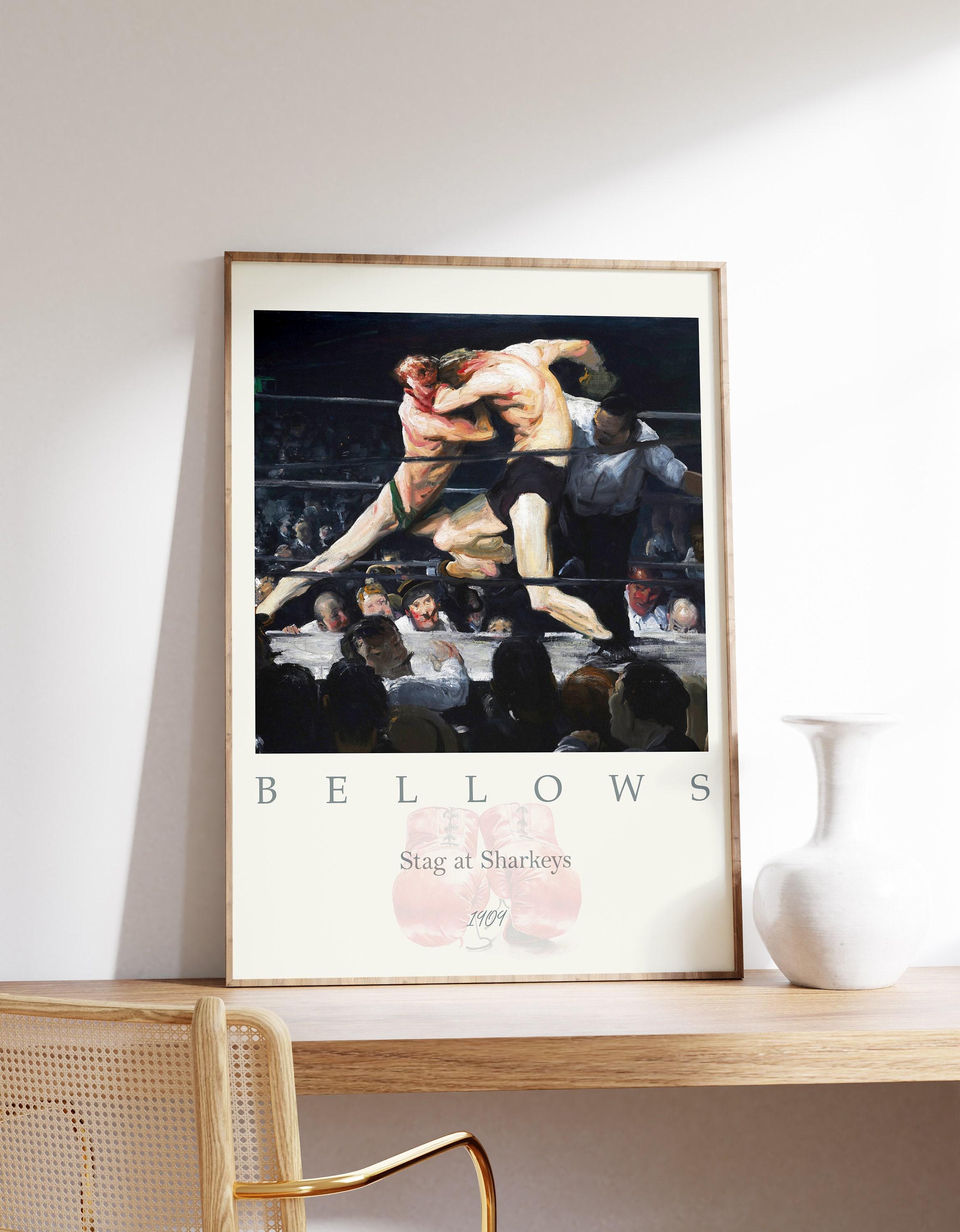 Fighting Motivational Decor George Bellows Limited Edition Posters (No Frame) Fighting Motivational Decor George Bellows Limited Edition Posters (No Frame)