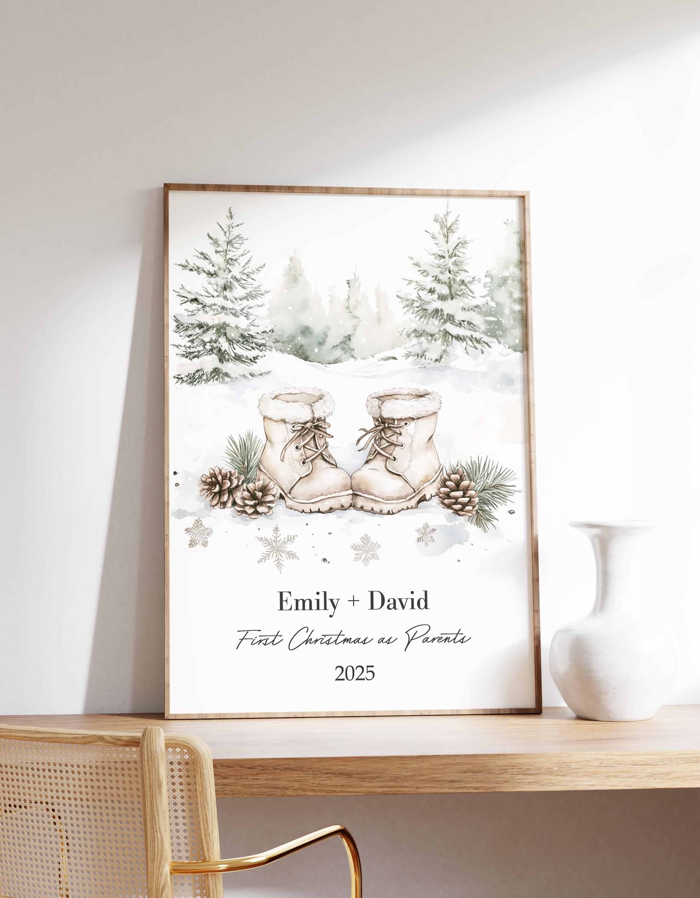 First Christmas As Parents Trending Style Poster (No Frame) First Christmas As Parents Trending Style Poster (No Frame)