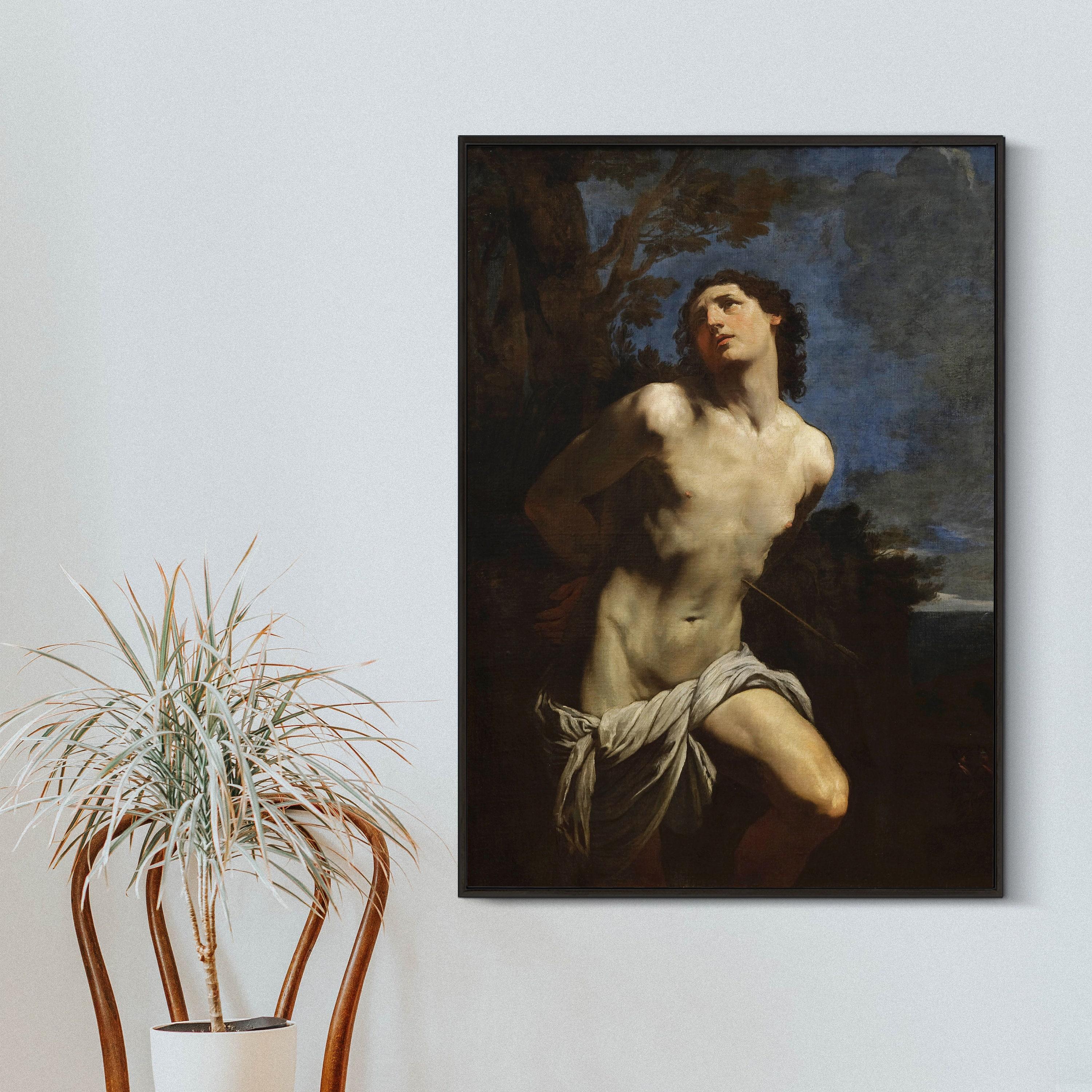 Guido Reni Saint Sebastian 1625 Trending Style Poster (No Frame) Guido Reni Saint Sebastian 1625 Trending Style Poster (No Frame)