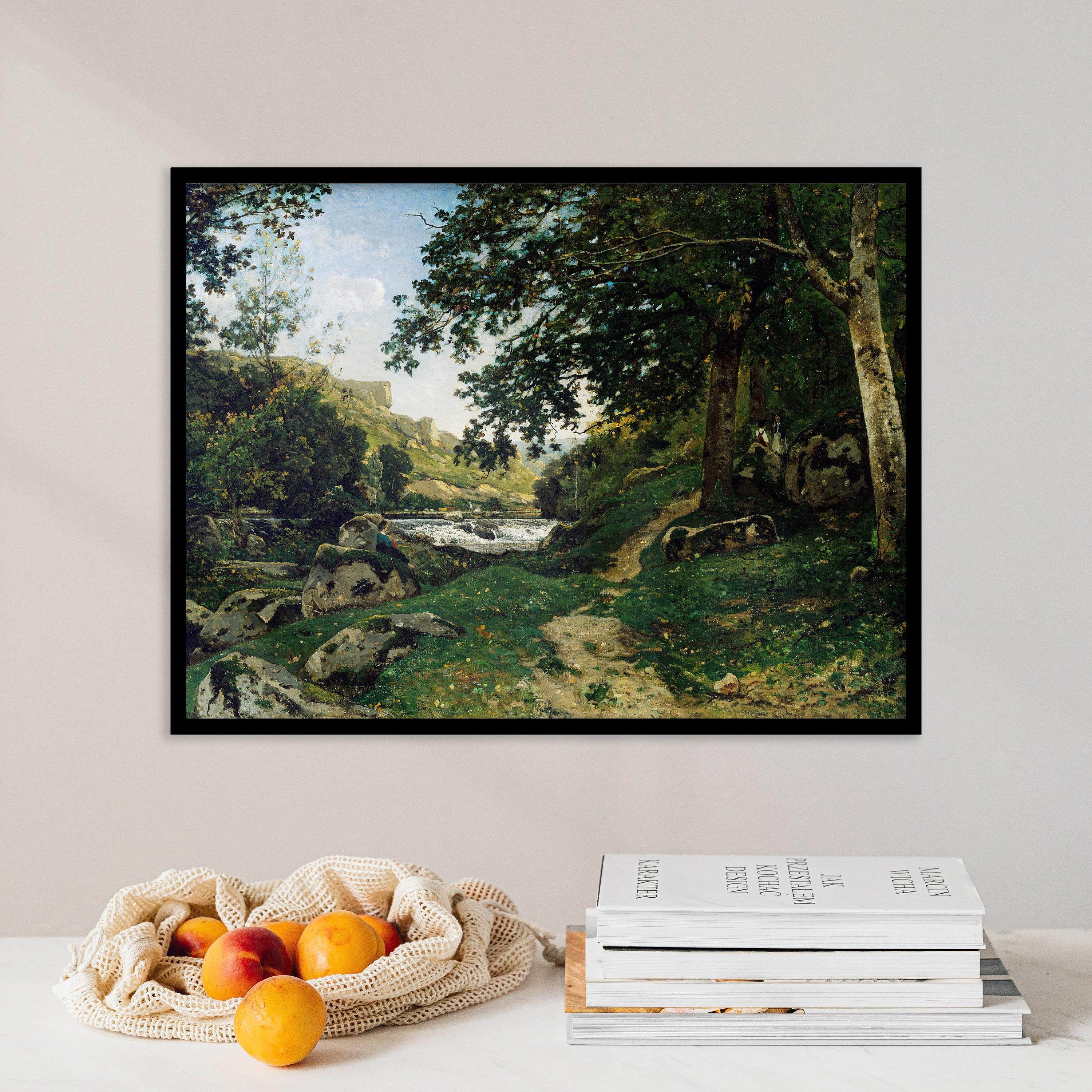 Henri Joseph Harpignies The Rocky Path In The Morvan 1869 Landscape Awesome Poster (No Frame) Henri Joseph Harpignies The Rocky Path In The Morvan 1869 Landscape Awesome Poster (No Frame)