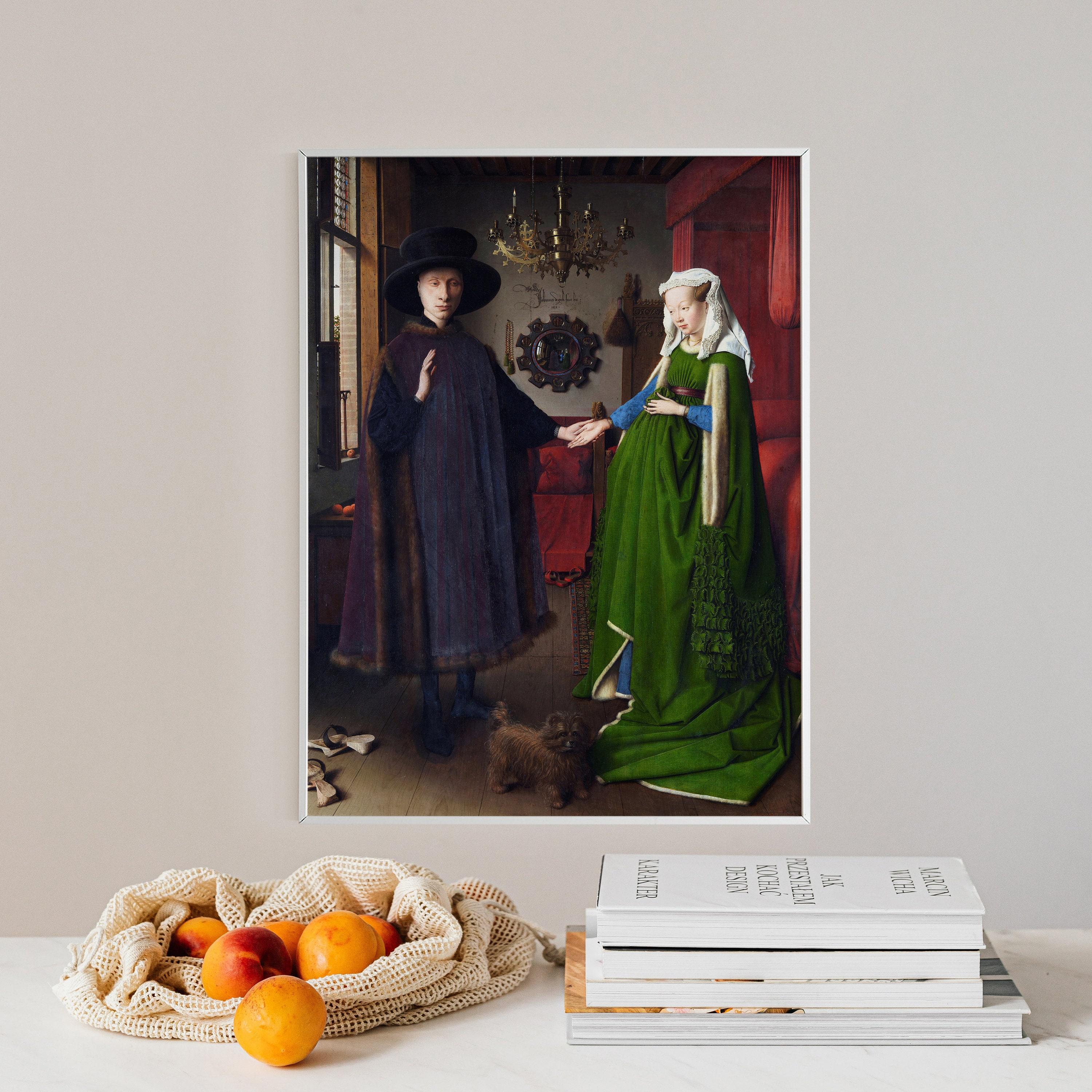 Jan Van Eyck Arnolfini Portrait 1434 Reproduction Of A Limited Edition Jan Van Eyck Arnolfini Portrait 1434 Reproduction Of A Limited Edition