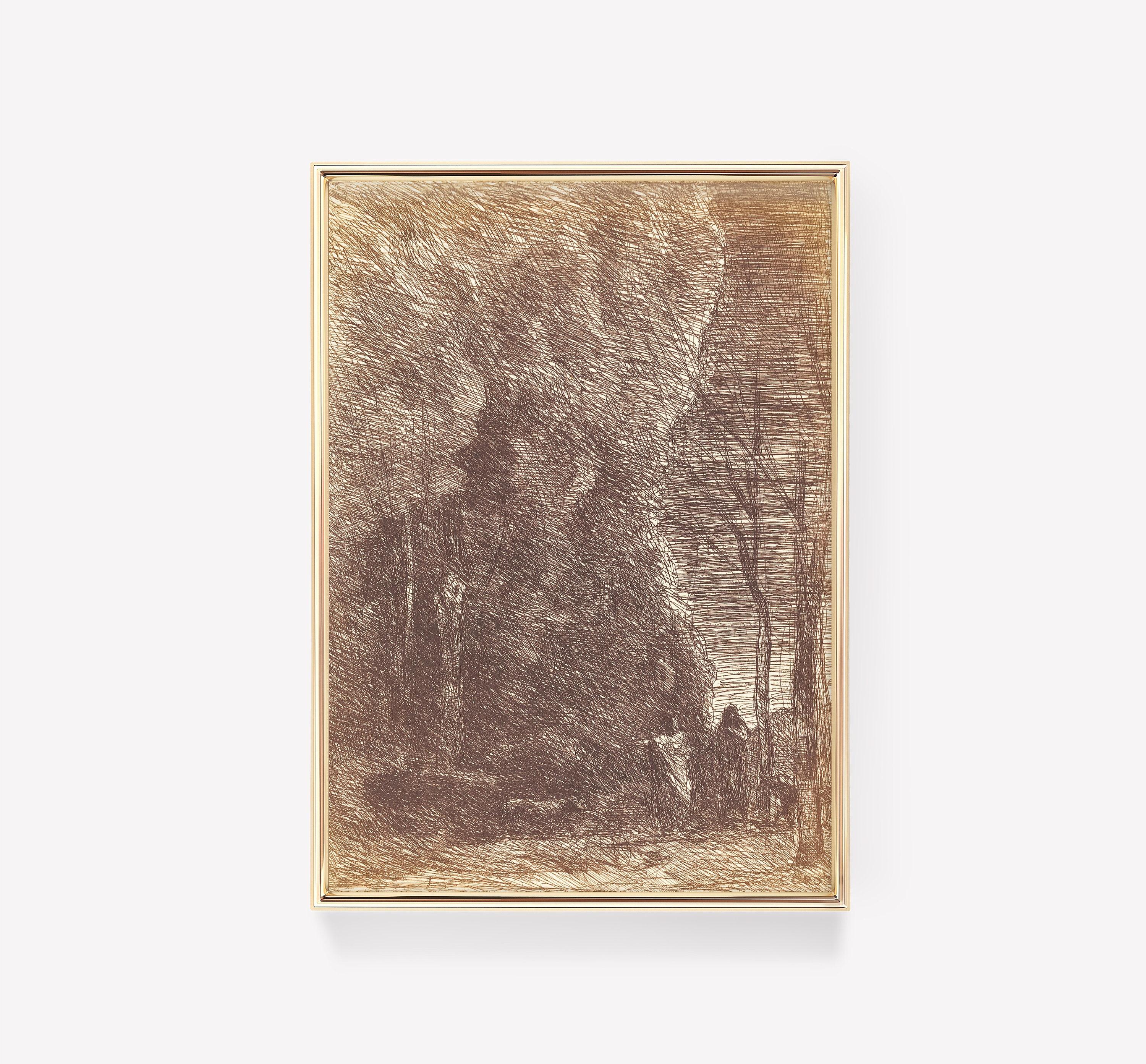 Jean Baptiste Camille Corot Dante And Virgil 1858 Sketch Art Scenery Drawing Line Art Limited Edition Posters (No Frame) Jean Baptiste Camille Corot Dante And Virgil 1858 Sketch Art Scenery Drawing Line Art Limited Edition Posters (No Frame)