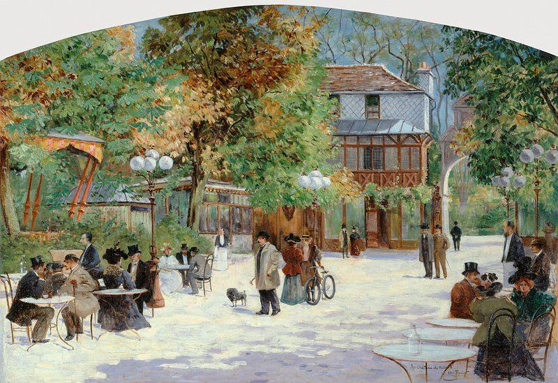 Jean Braud Le Moulin De La Galette Parisian Art Vintage Trending Style Poster (No Frame) Jean Braud Le Moulin De La Galette Parisian Art Vintage Trending Style Poster (No Frame)
