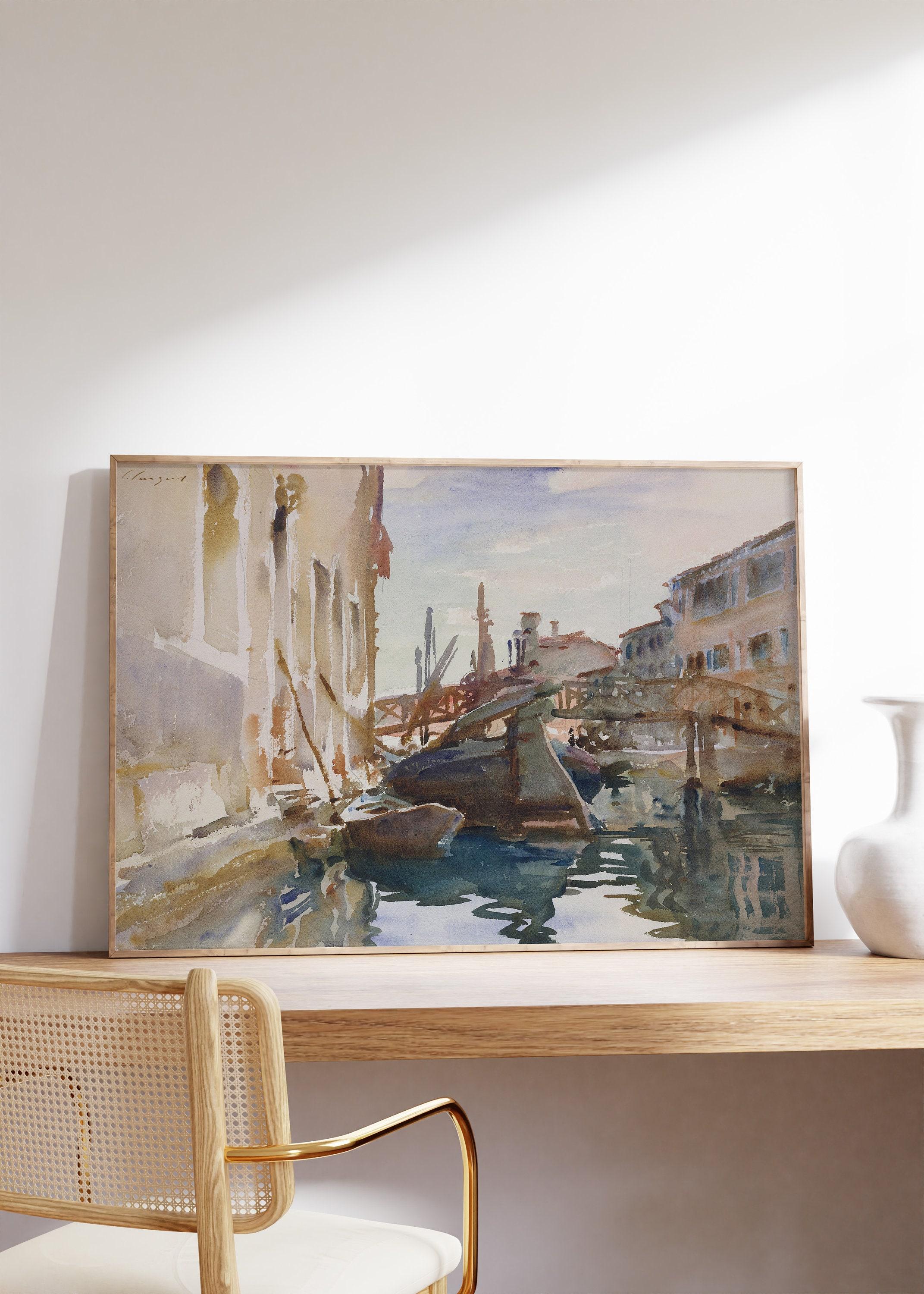 John Singer Sargent Giudecca 1913 Vintage Limited Edition Posters (No Frame) John Singer Sargent Giudecca 1913 Vintage Limited Edition Posters (No Frame)