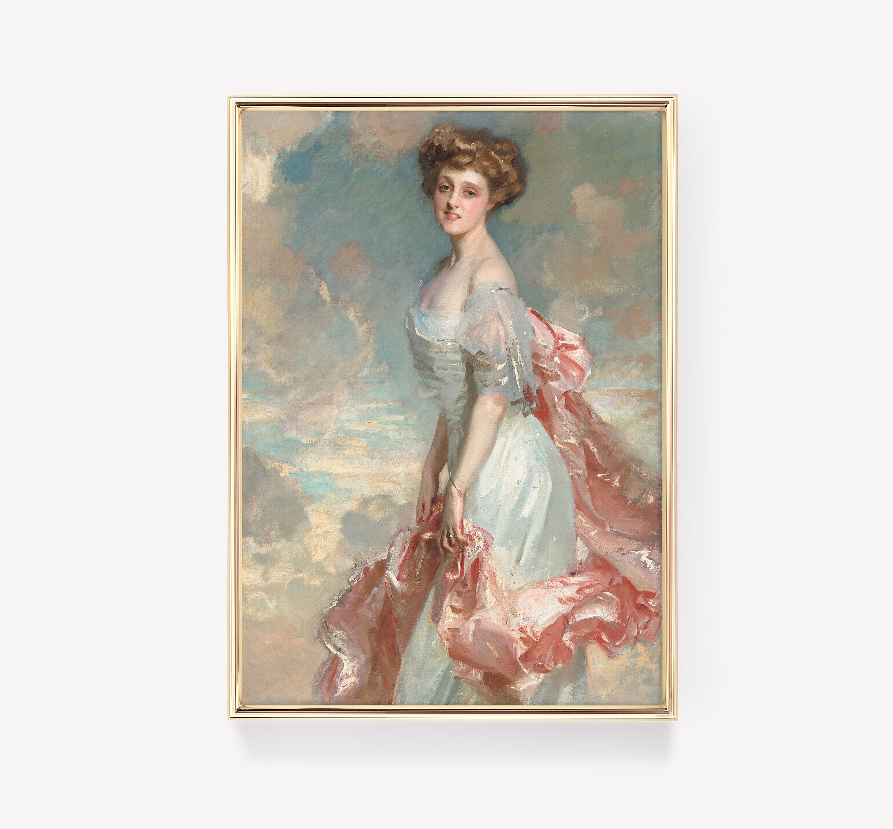 John Singer Sargent Miss Mathilde Townsend 1907 Vintage Trending Style Poster (No Frame) John Singer Sargent Miss Mathilde Townsend 1907 Vintage Trending Style Poster (No Frame)