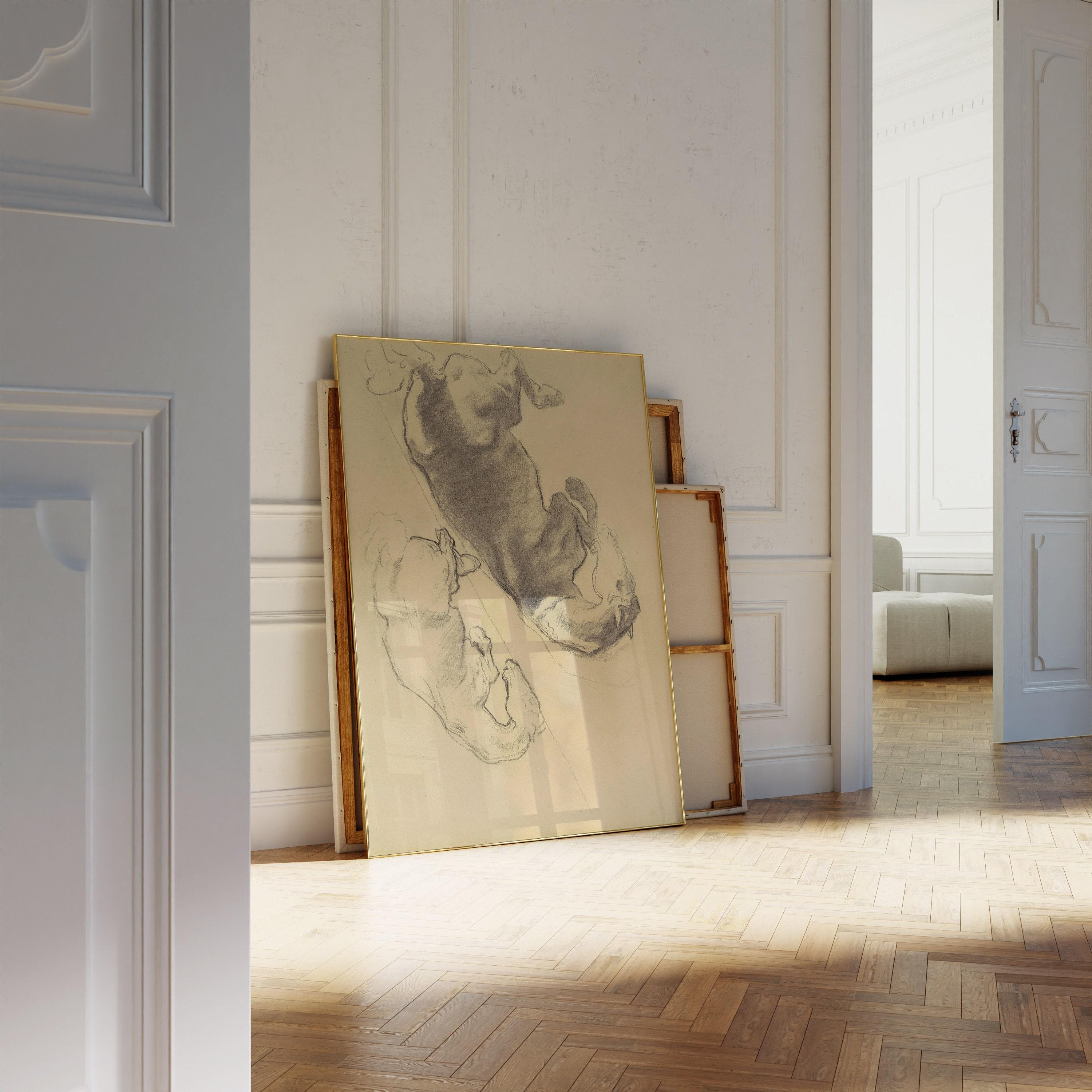 John Singer Sargent Studies For The Fall Of Gog And Magog 1903 Horse Sketch Awesome Poster (No Frame) John Singer Sargent Studies For The Fall Of Gog And Magog 1903 Horse Sketch Awesome Poster (No Frame)