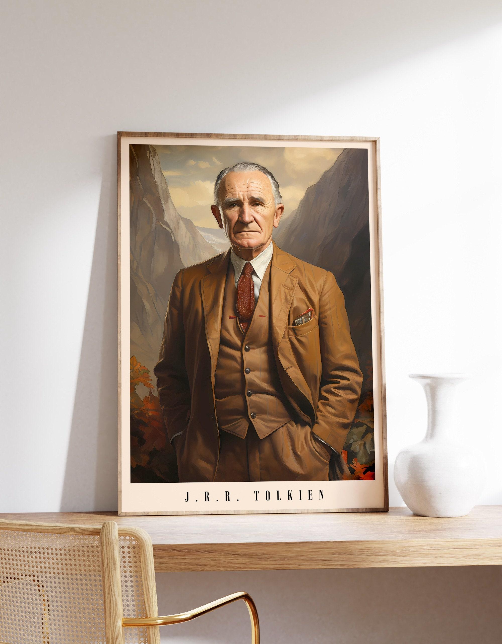 Jrr Tolkien 2 Trending Style Poster (No Frame) Jrr Tolkien 2 Trending Style Poster (No Frame)