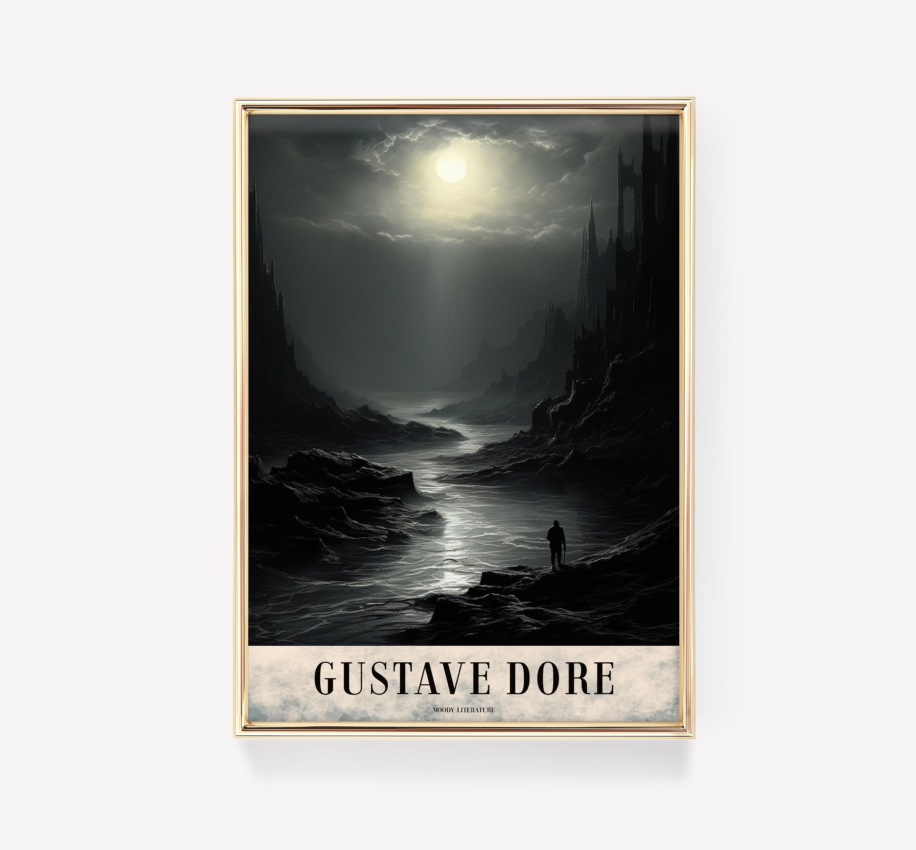 Moody Literature Art Gustave Dore Gothic Trending Style Poster (No Frame) Moody Literature Art Gustave Dore Gothic Trending Style Poster (No Frame)