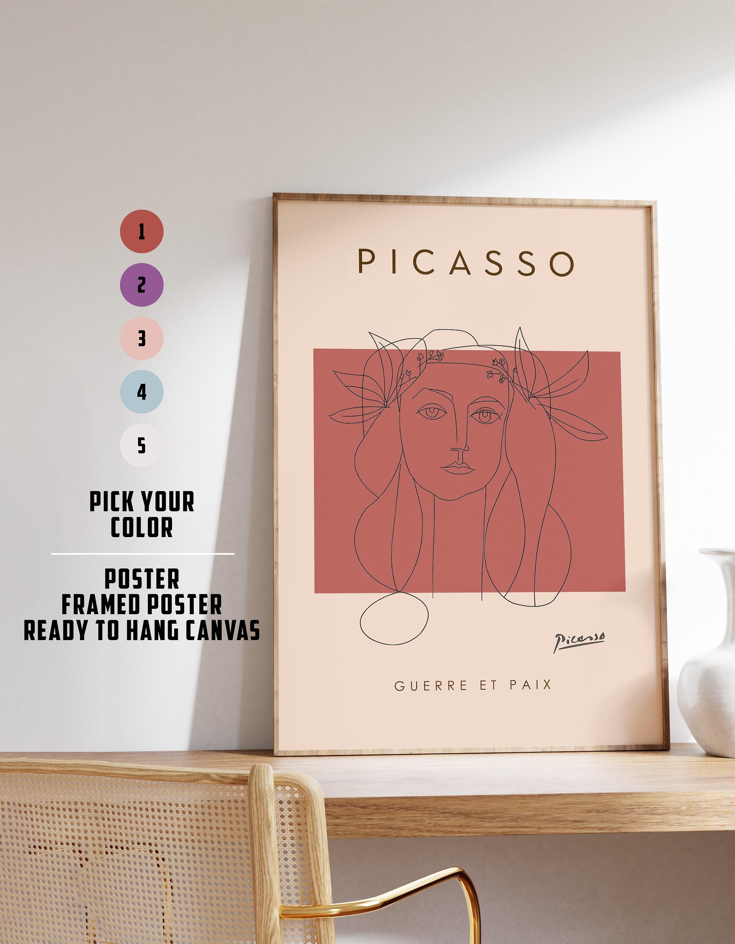Picasso Exhibition 2 Trending Style Poster (No Frame) Picasso Exhibition 2 Trending Style Poster (No Frame)