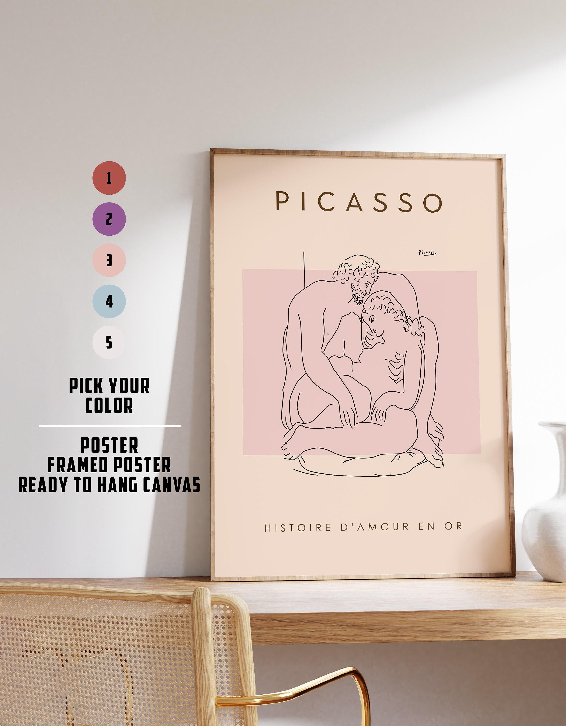 Picasso Line Art 2 Limited Edition Posters (No Frame)
