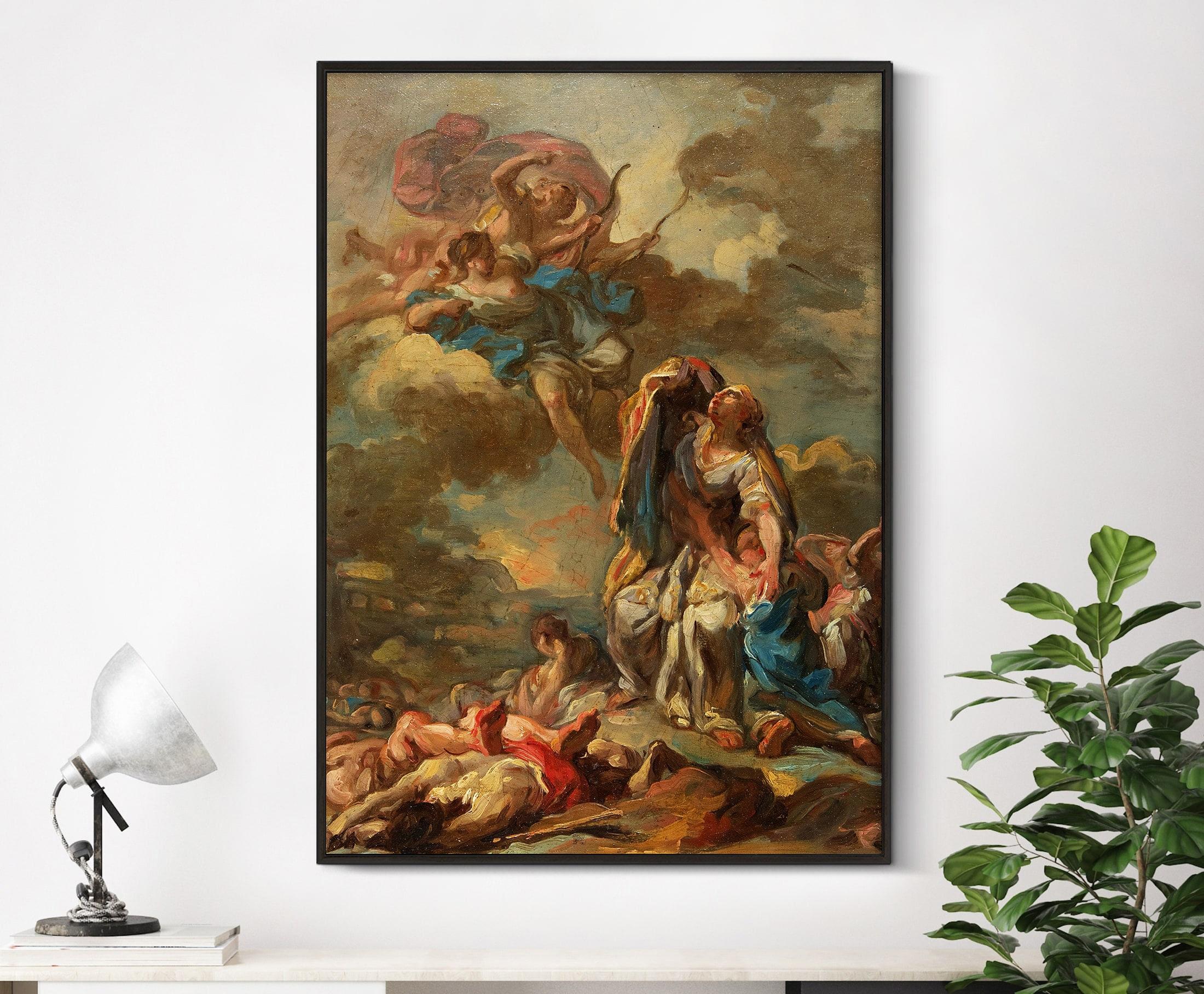 Pierre Charles Jombert The Punishment Of The Arrogant Niobe By Diana And Apollo 1772 Awesome Poster (No Frame) Pierre Charles Jombert The Punishment Of The Arrogant Niobe By Diana And Apollo 1772 Awesome Poster (No Frame)