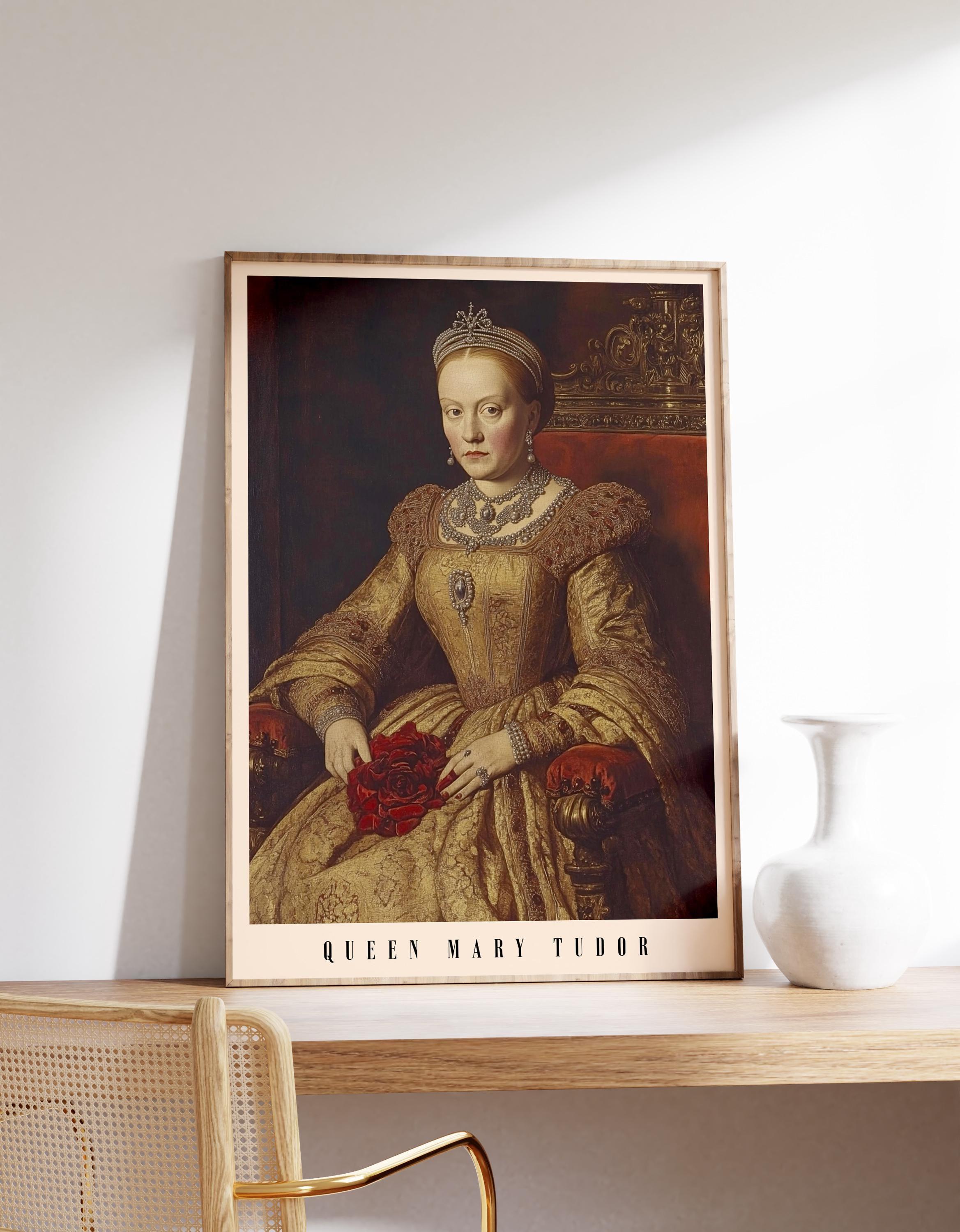 Queen Mary Tudor Limited Edition Posters (No Frame) Queen Mary Tudor Limited Edition Posters (No Frame)