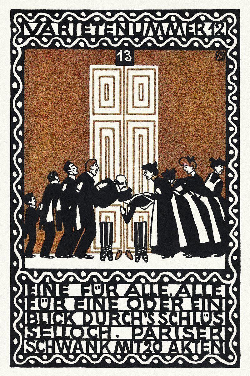 Variete Nummer 13 Josef Diveky Limited Edition Posters (No Frame) Variete Nummer 13 Josef Diveky Limited Edition Posters (No Frame)