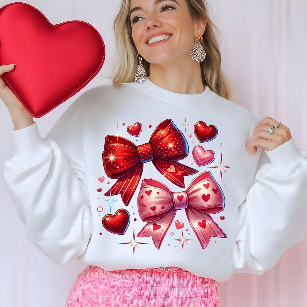 Coquette Bow Heart Tshirt Coquette Bow Heart Tshirt