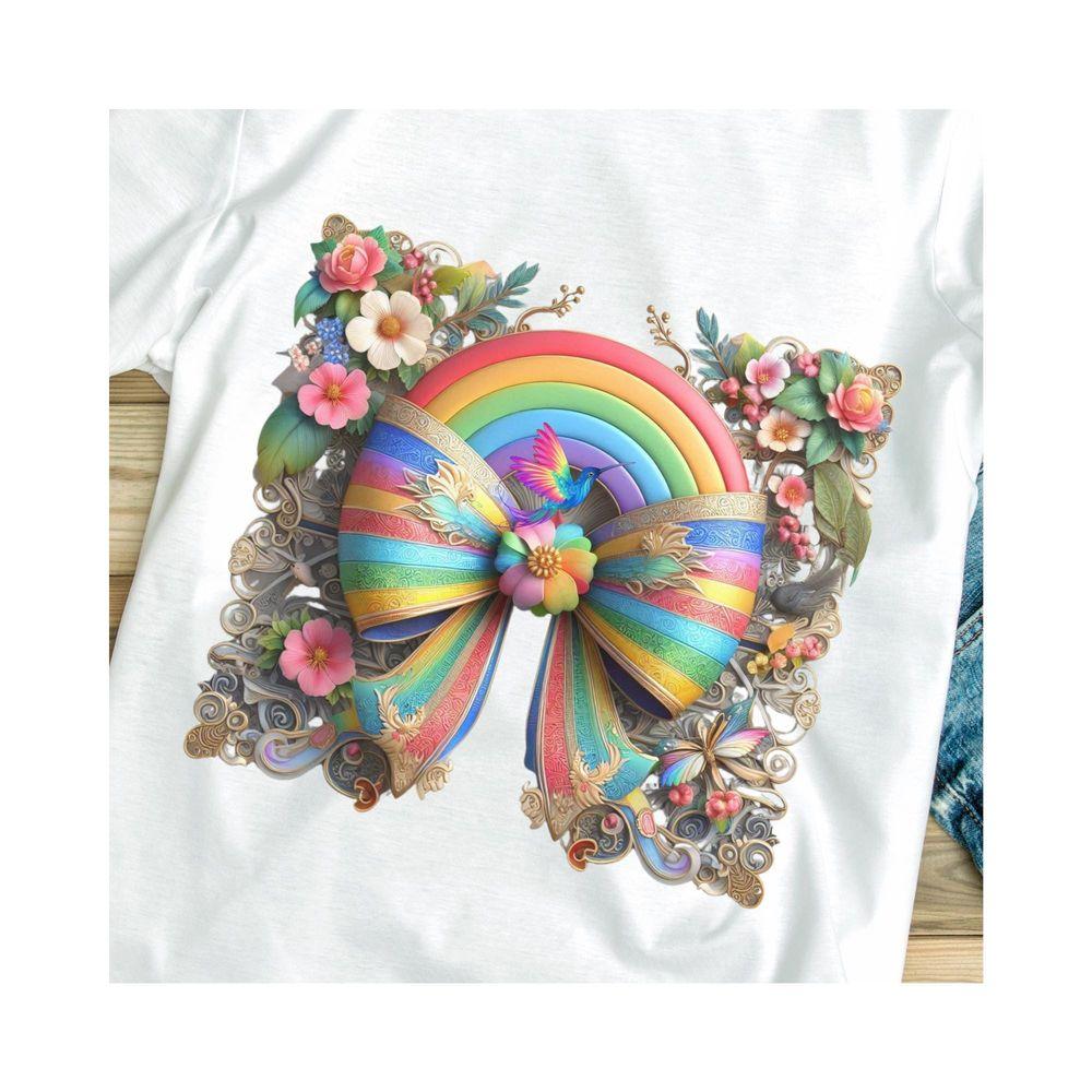 Floral Rainbow Awesome Shirt Floral Rainbow Awesome Shirt