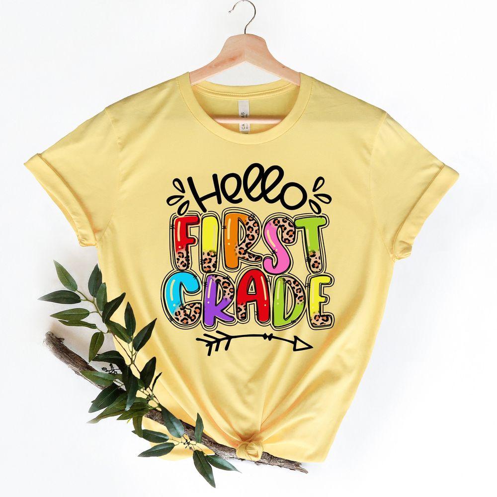 Hello First Grade 3 Tshirt Hello First Grade 3 Tshirt