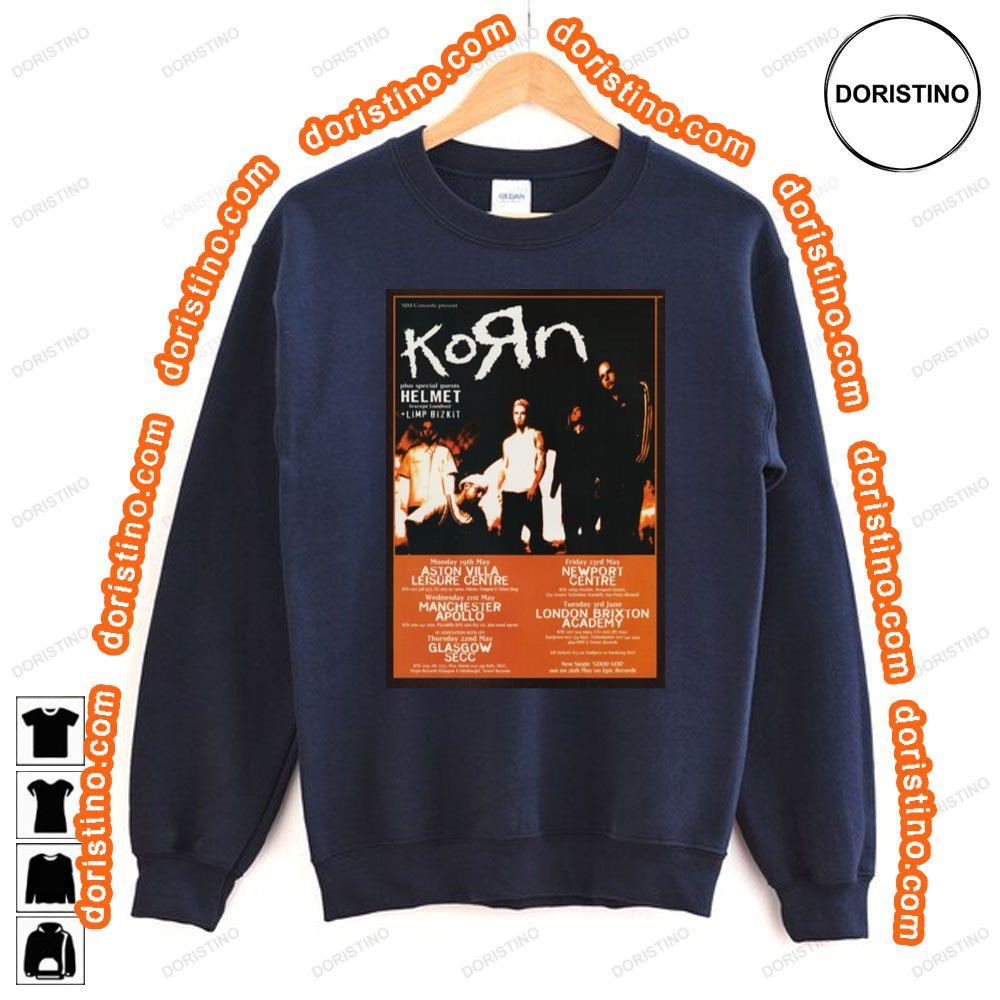 Korn Life Is Peachy 1997 Uk Tour Shirt Korn Life Is Peachy 1997 Uk Tour Shirt