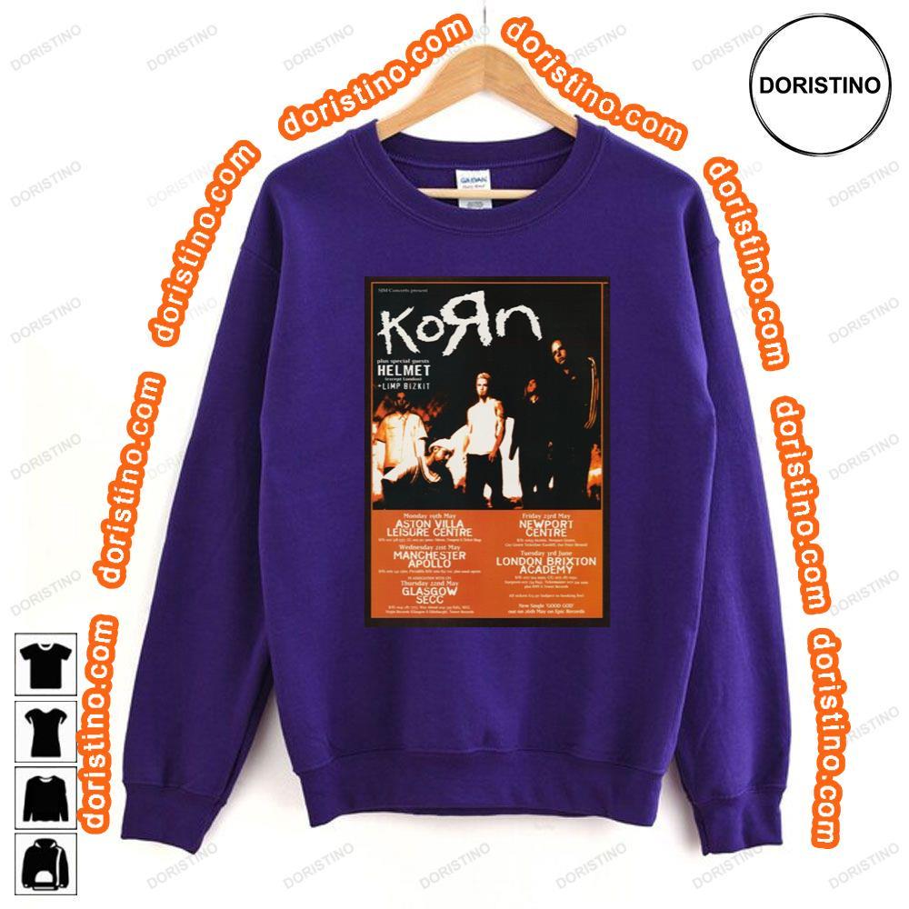 Korn Life Is Peachy 1997 Uk Tour Shirt Korn Life Is Peachy 1997 Uk Tour Shirt