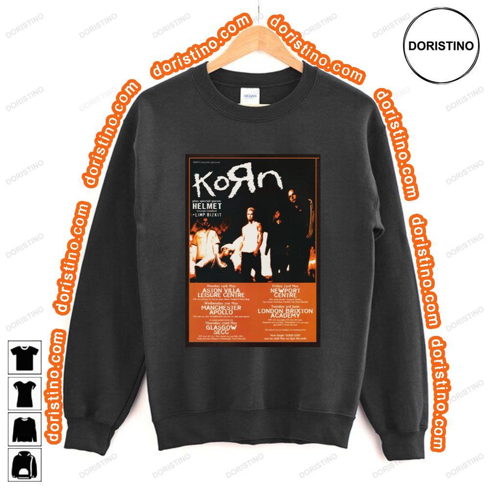 Korn Life Is Peachy 1997 Uk Tour Shirt Korn Life Is Peachy 1997 Uk Tour Shirt