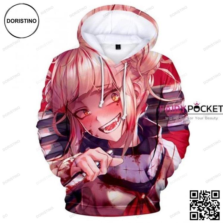 My Hero Academia Himiko Toga Limited Edition 3D Hoodie My Hero Academia Himiko Toga Limited Edition 3D Hoodie