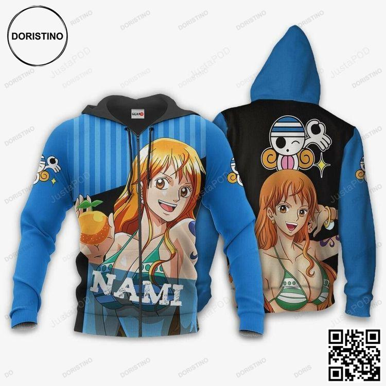Nami Cat Burglar One Piece Anime 3d All Over Print Hoodie Nami Cat Burglar One Piece Anime 3d All Over Print Hoodie